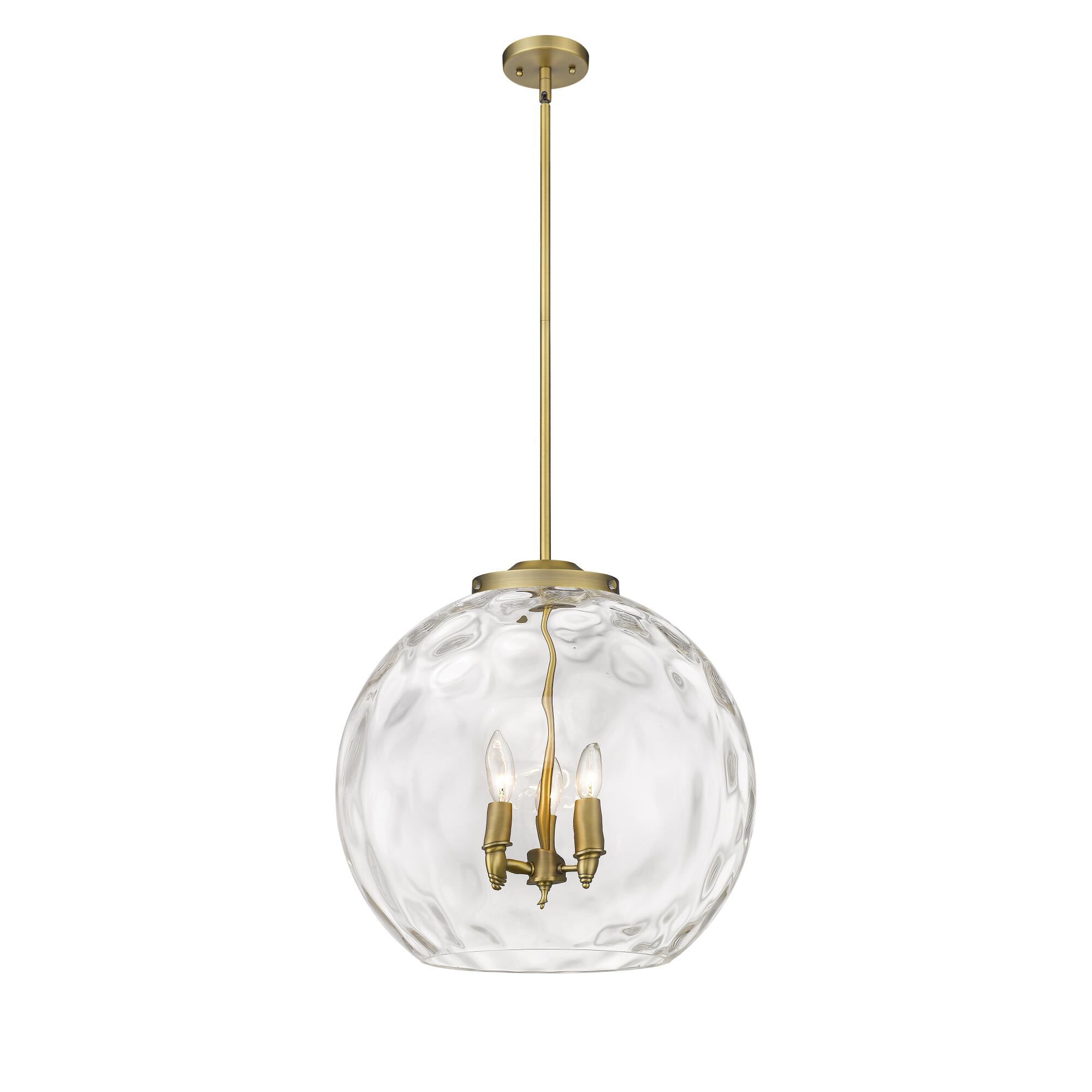 Bruno Marashlian Athens Water Glass 18 Inch Large Pendant by Innovations Lighting