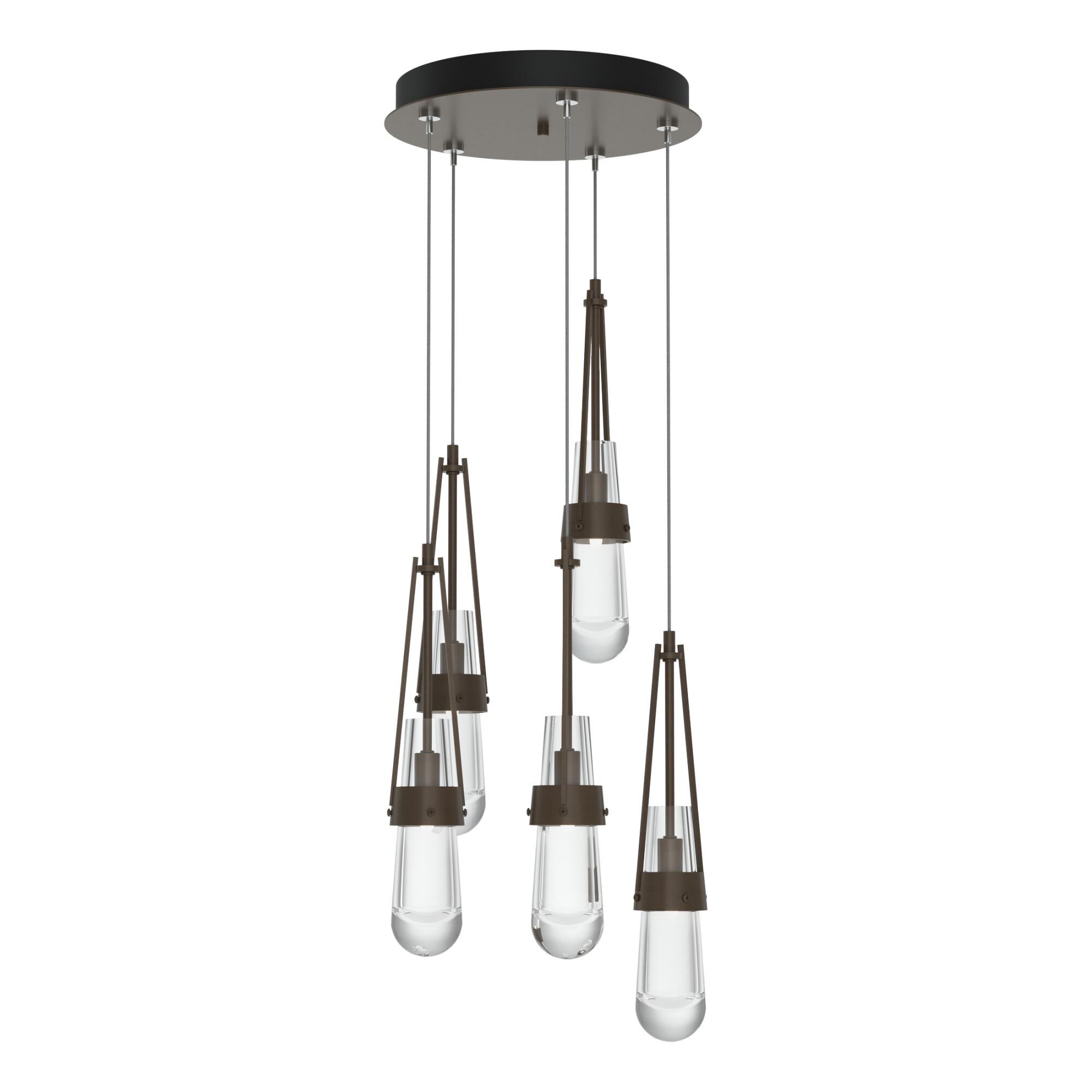 Link 13 Inch 5 Light Multi Light Pendant,