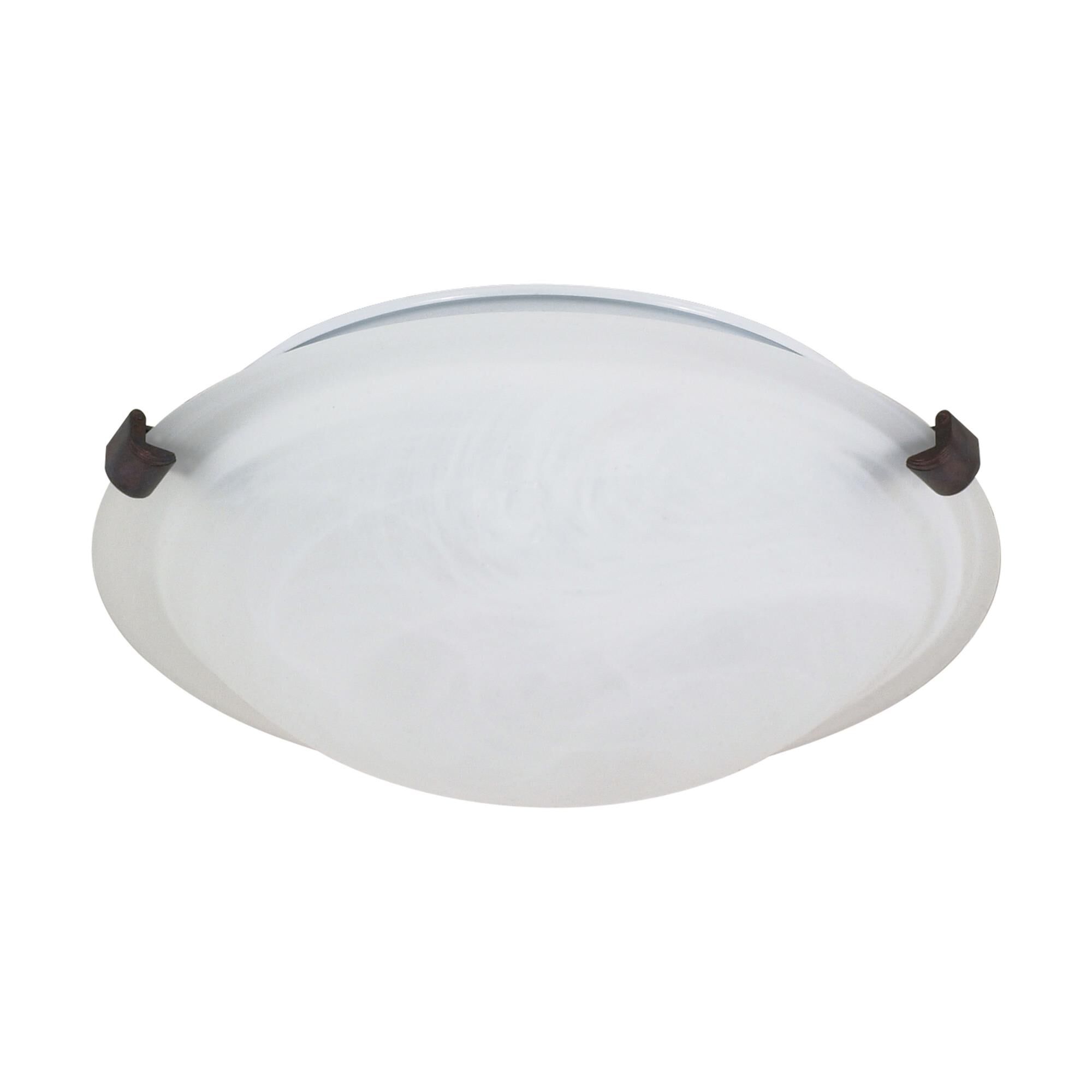 Tri-Clip 13 Inch 1 Light Flush Mount by Nuvo Lighting