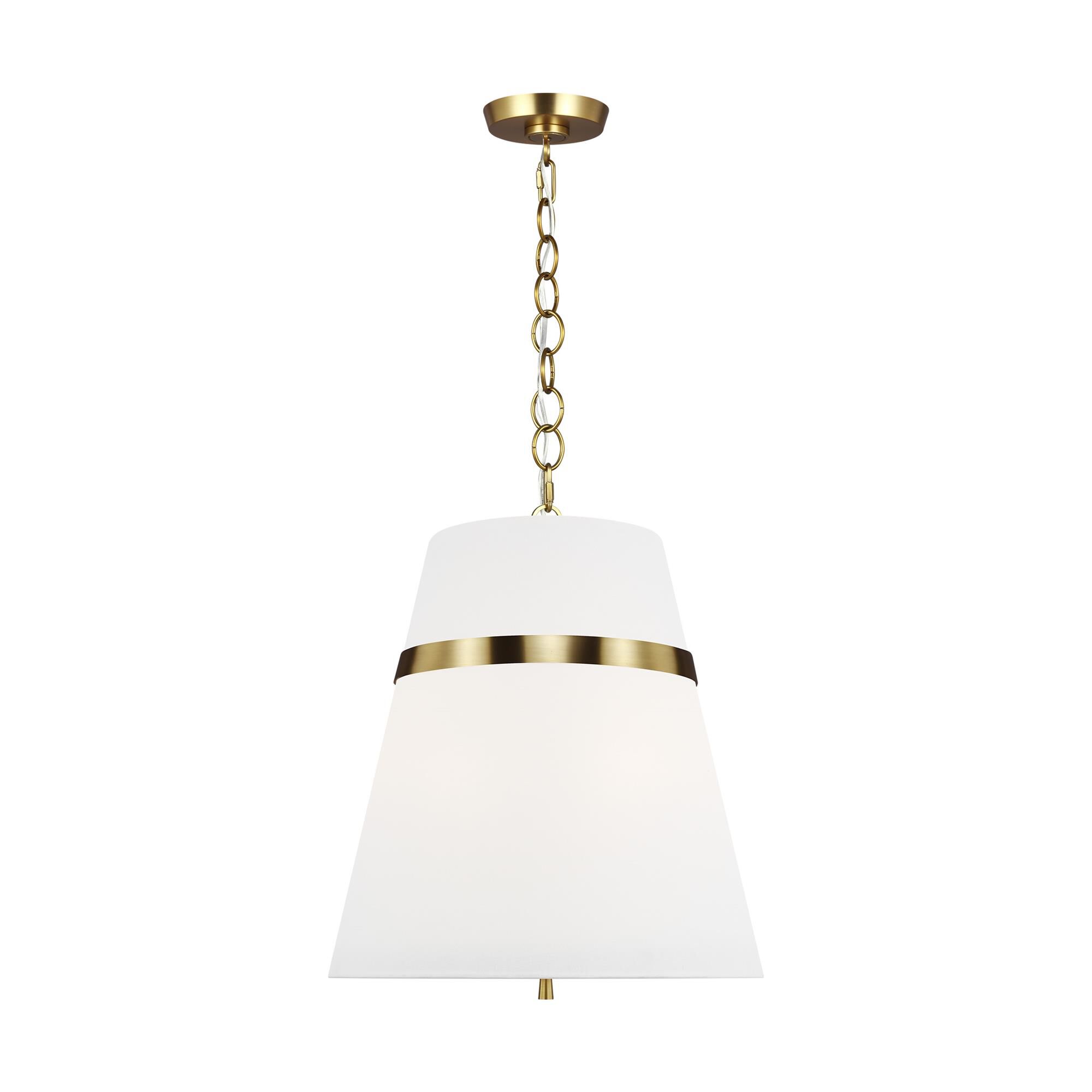 Shown in Burnished Brass finish