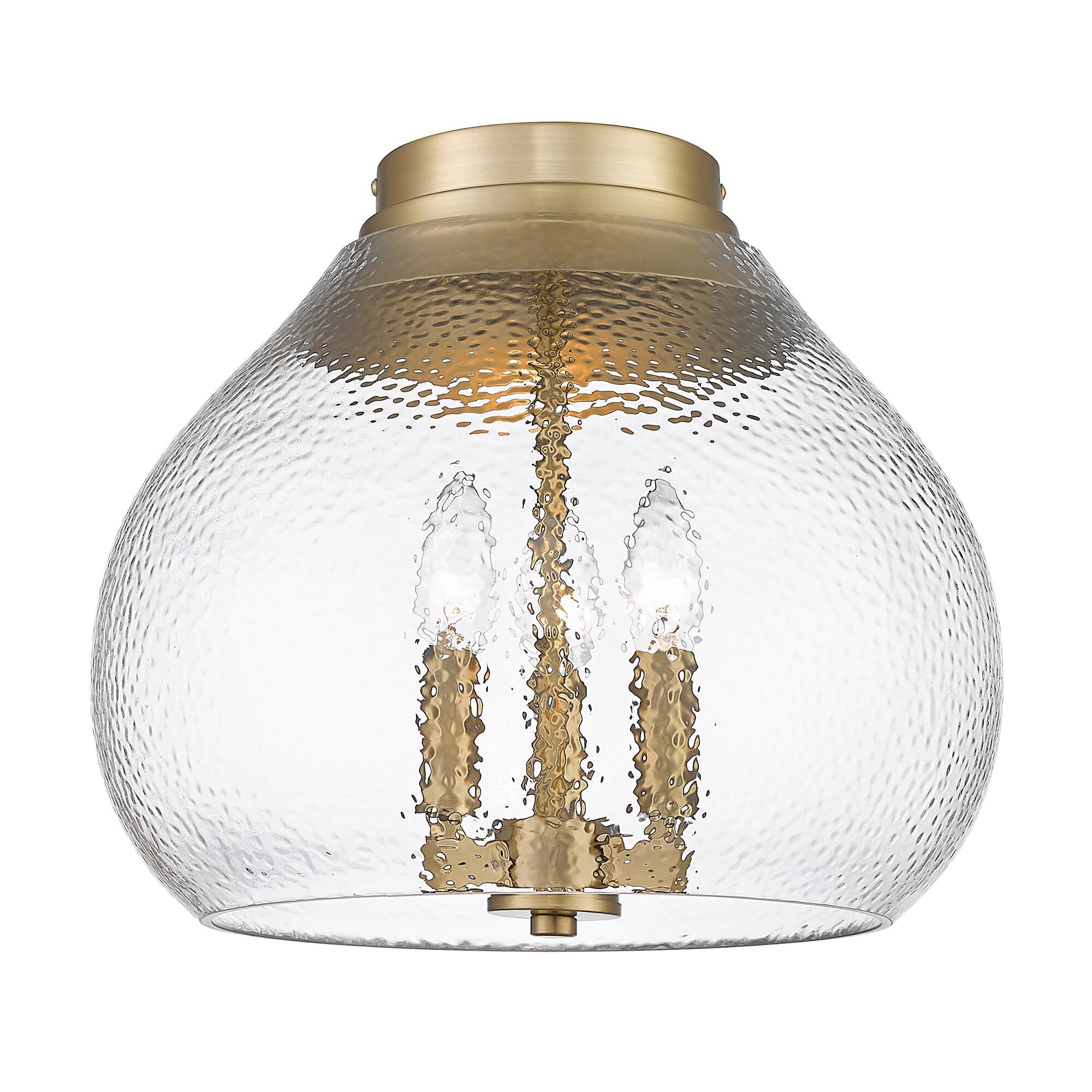 Ariella 14 Inch Semi Flush Mount by Golden Lighting