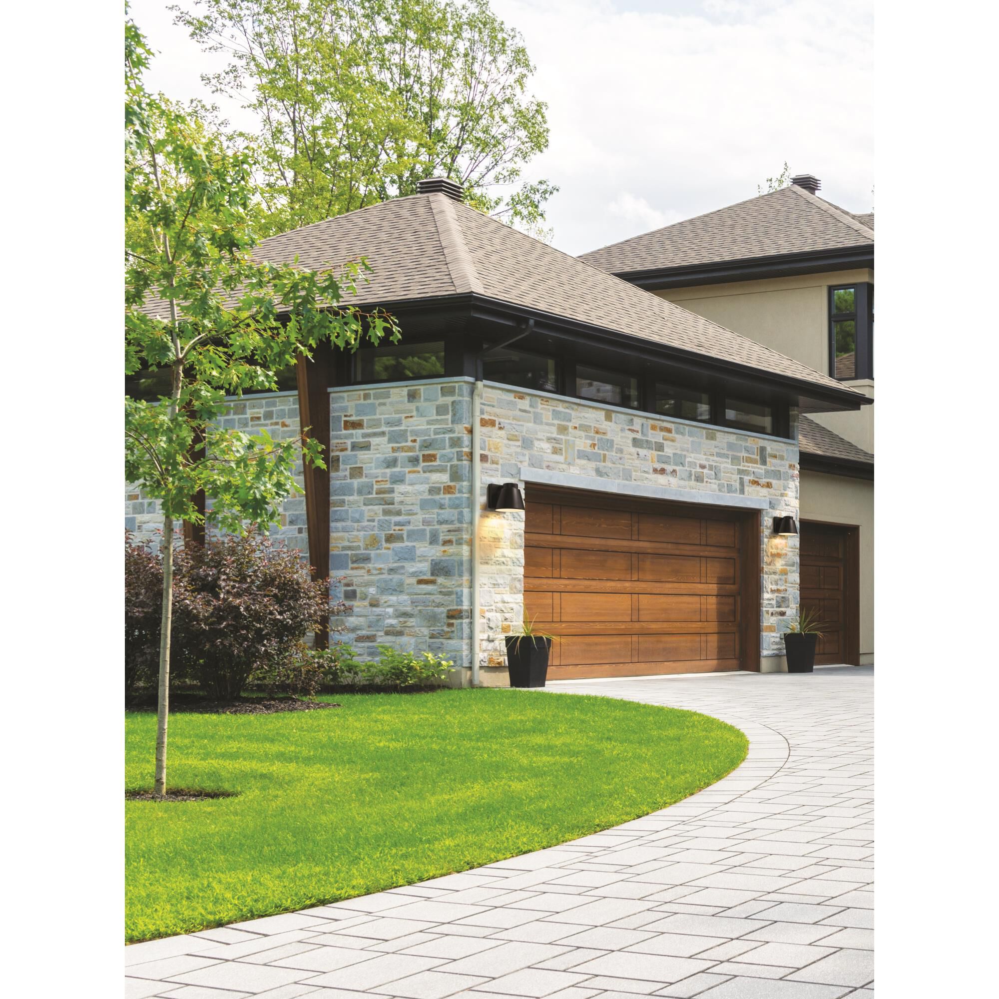 Z-Lite Asher 5 Inch Tall LED Outdoor Wall Light