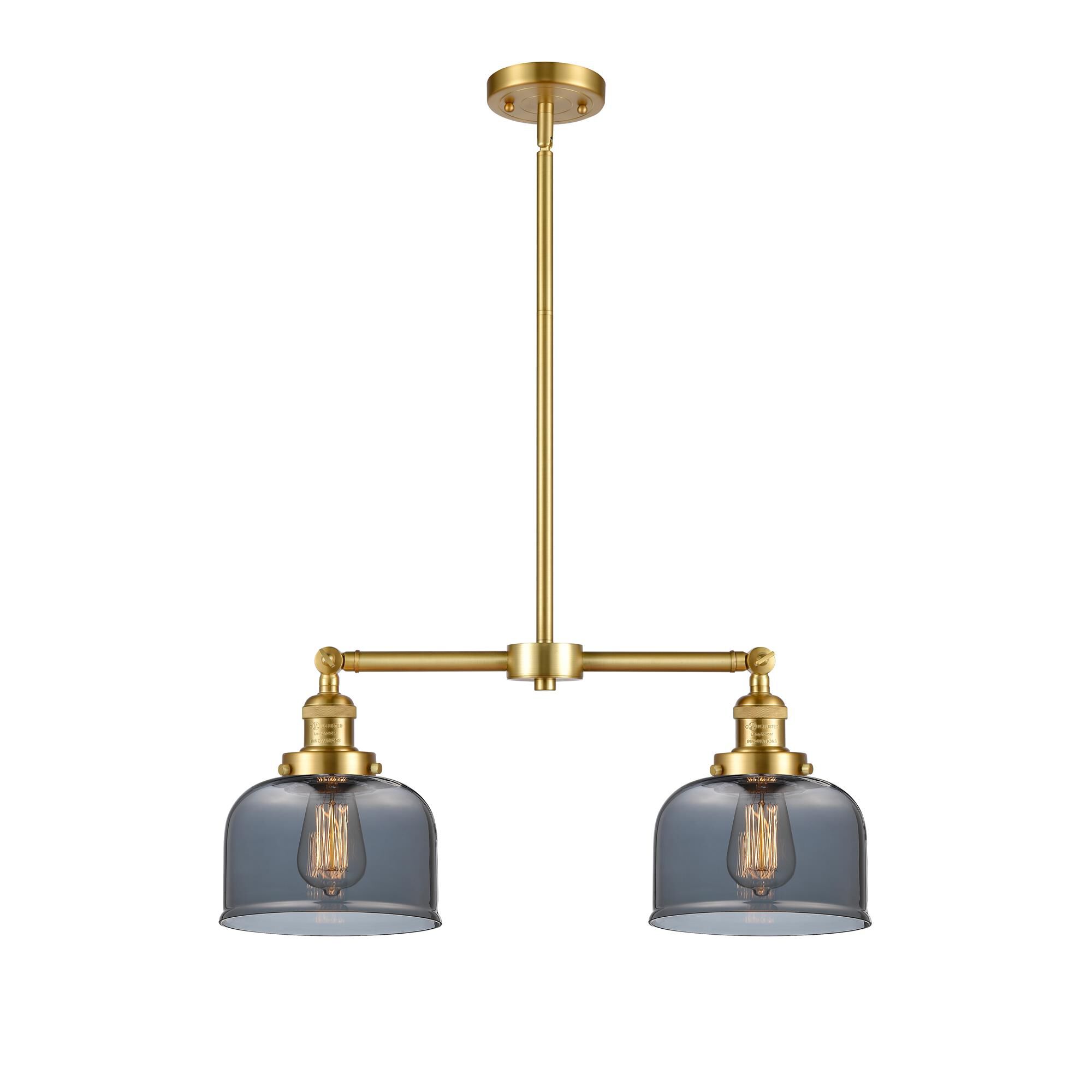 Bruno Marashlian Large Bell 21 Inch 2 Light Mini Chandelier by Innovations Lighting