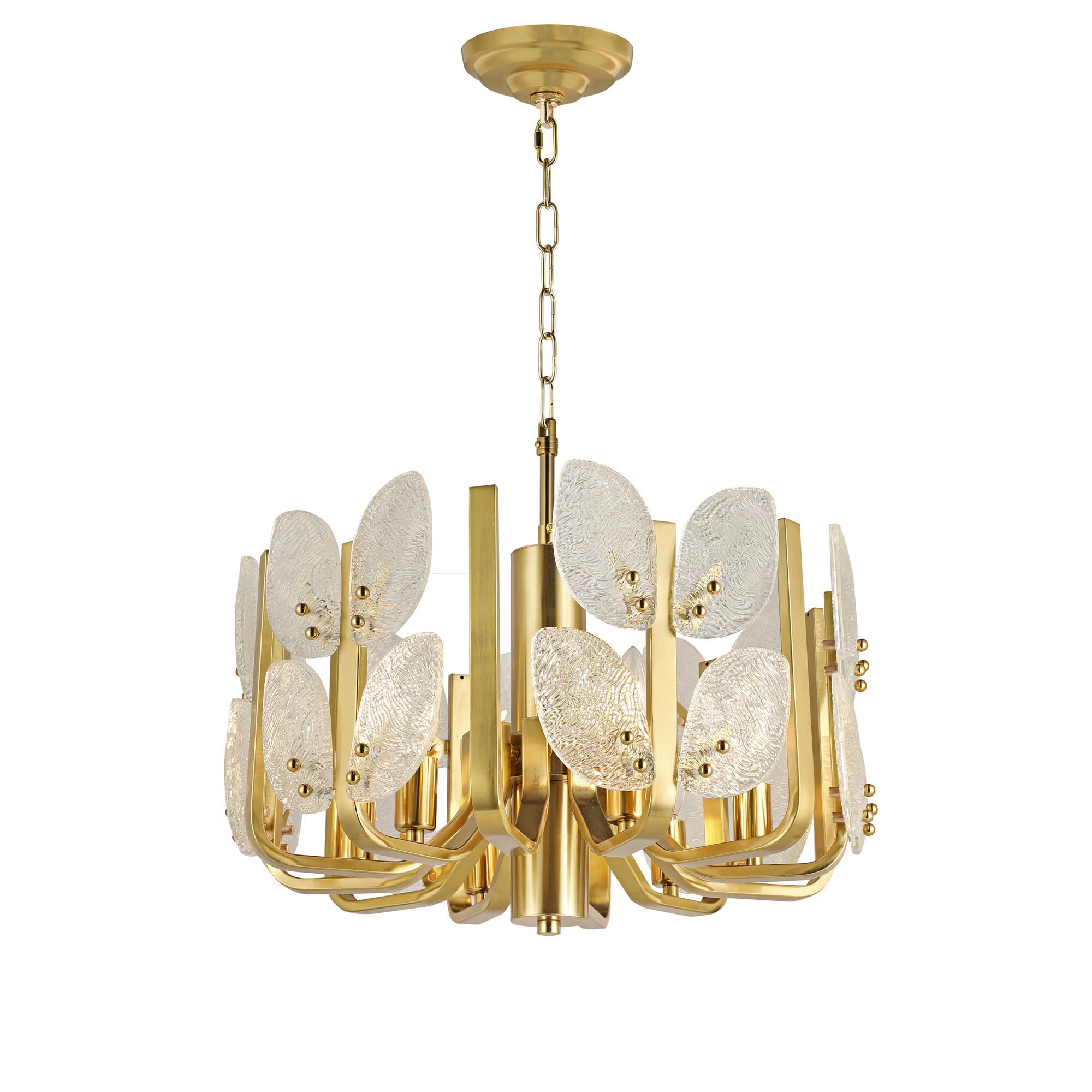 Brass Tax Small Chandelier,