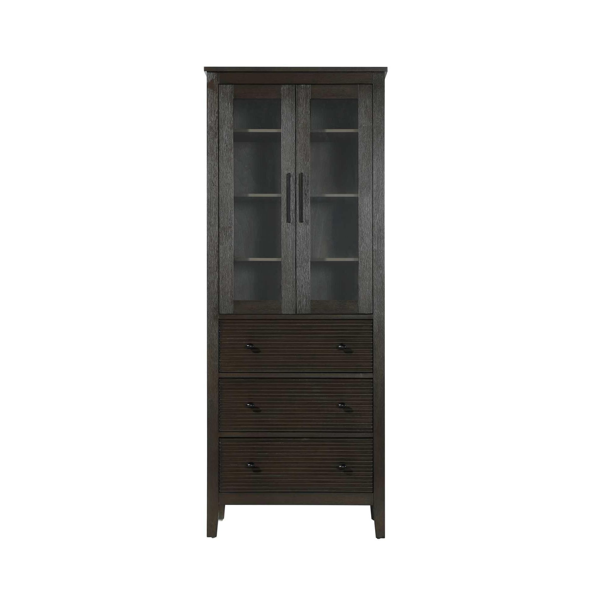 Shown in Chocolate Oak finish