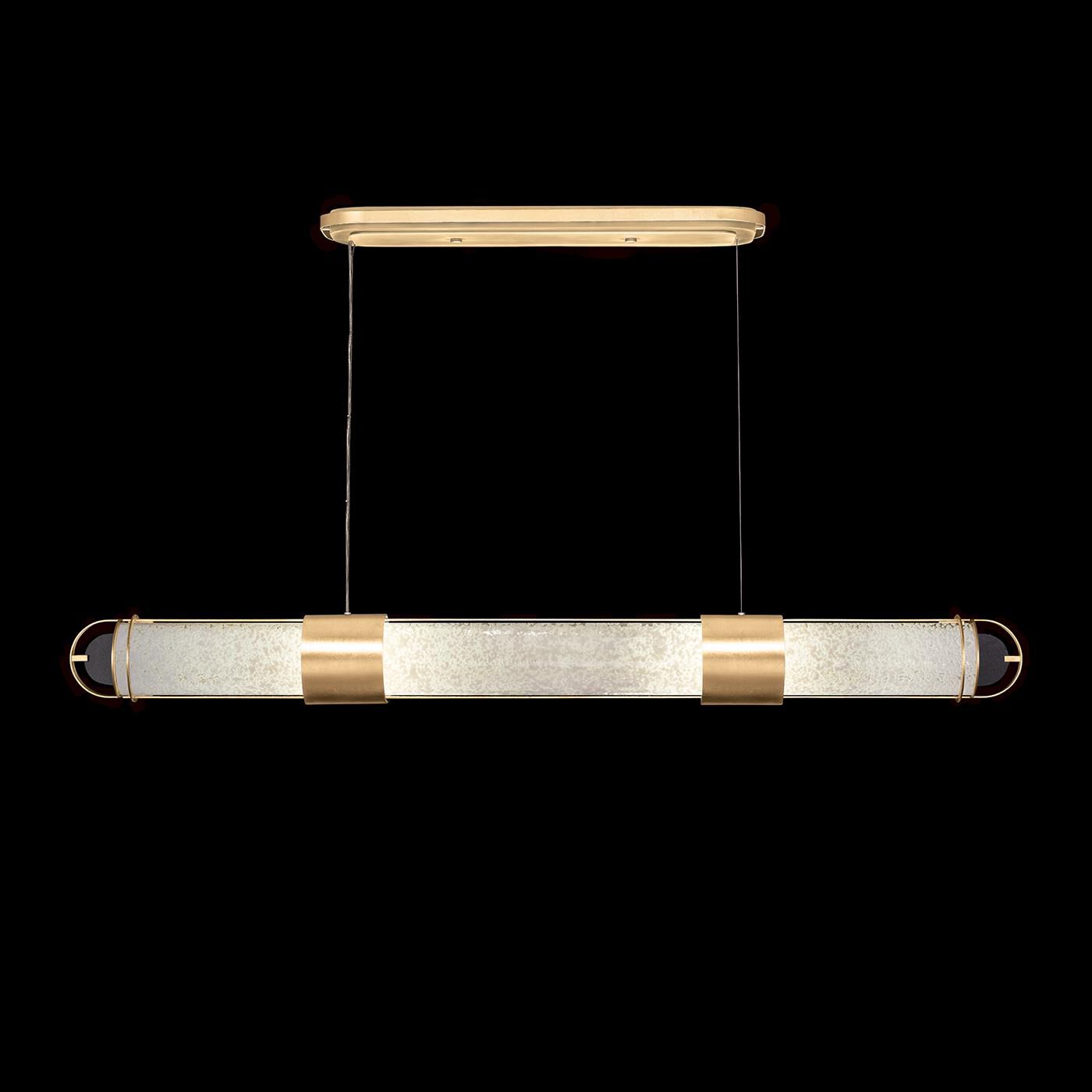 Bond Linear Suspension Light by Fine Art Handcrafted Lighting