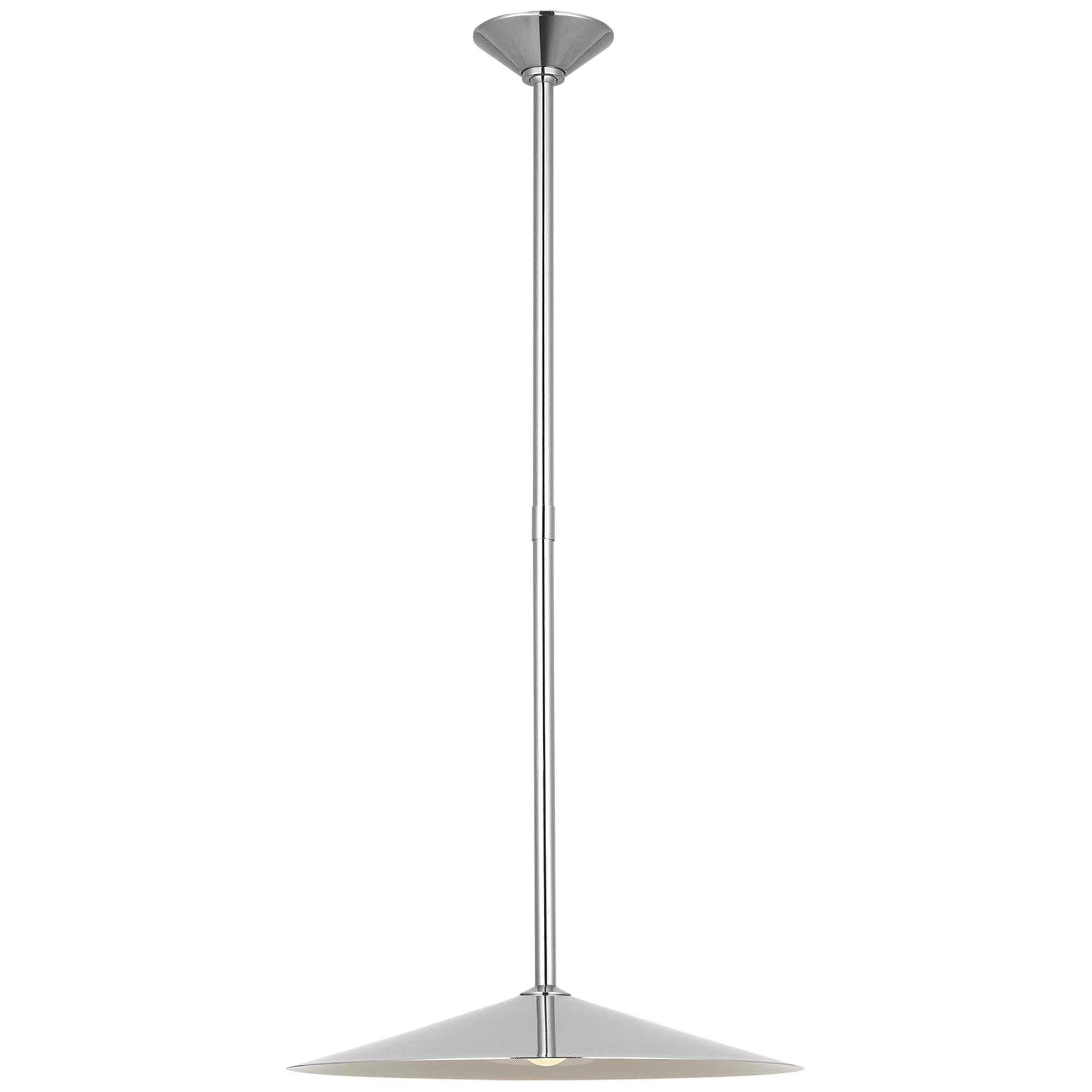Shown in Polished Nickel finish
