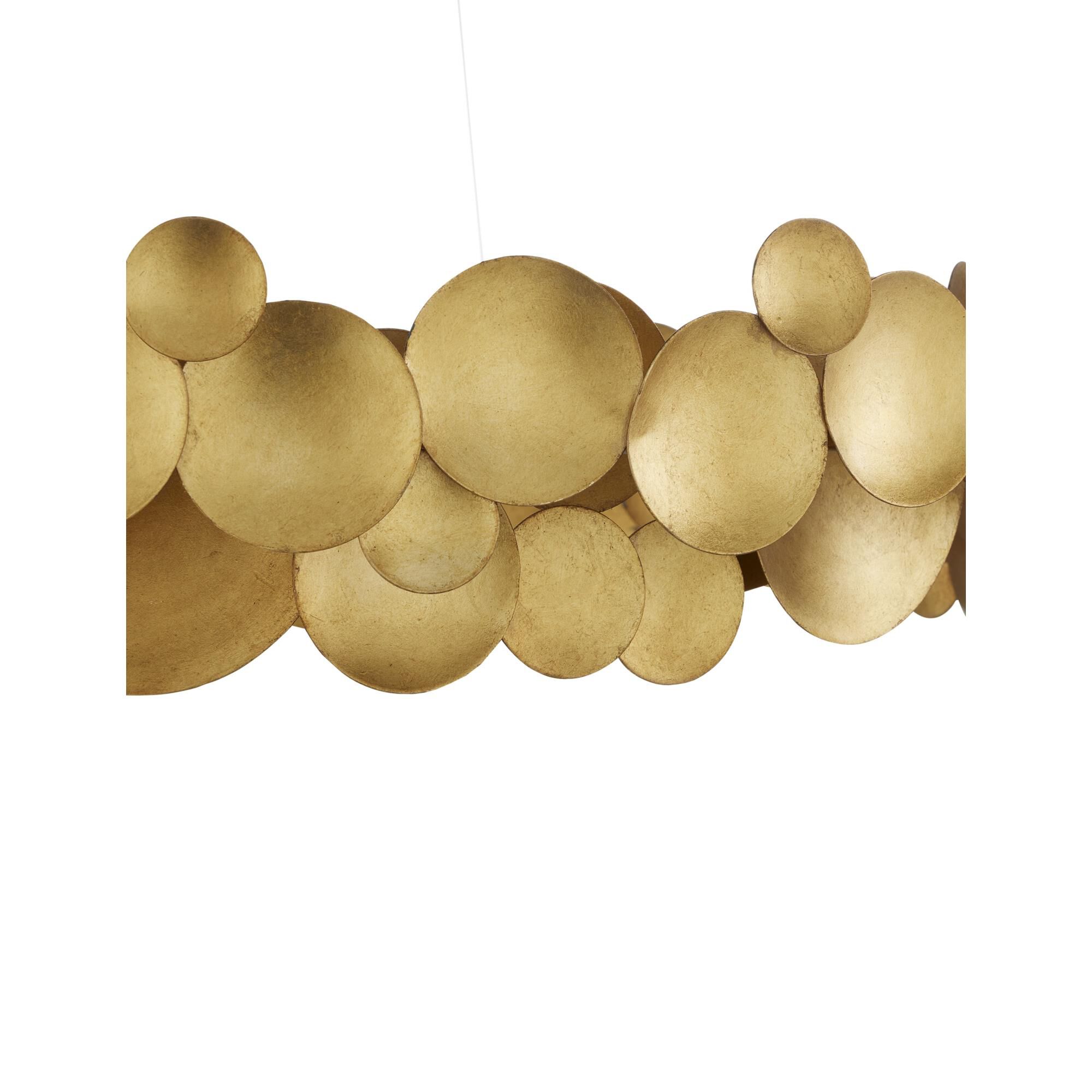 Shown in Contemporary Gold Leaf/White finish