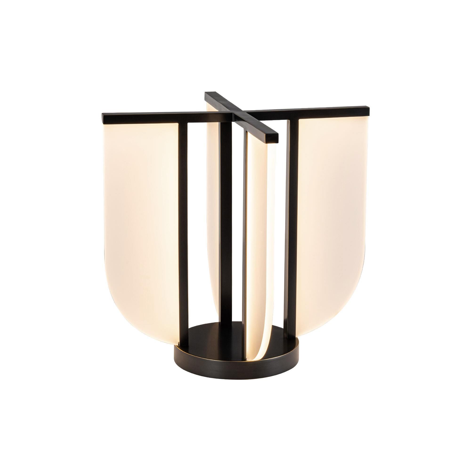 Shown in Urban Bronze finish and Acrylic Light Guide glass