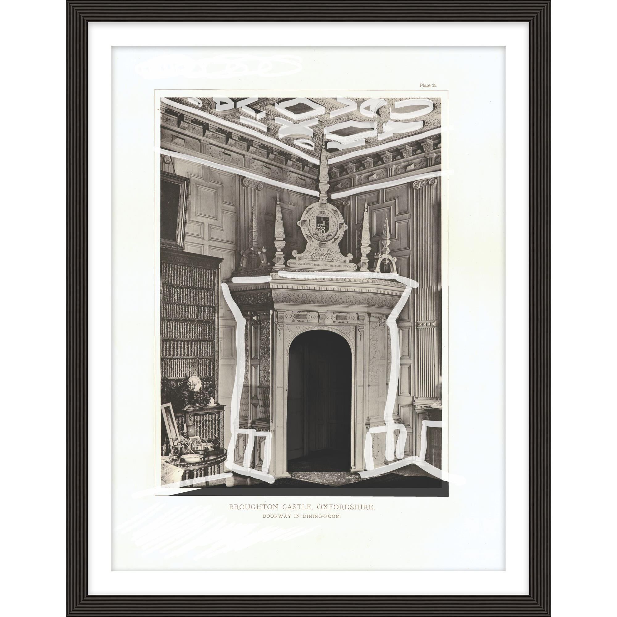 Architecture Plate Columns Print by Level57