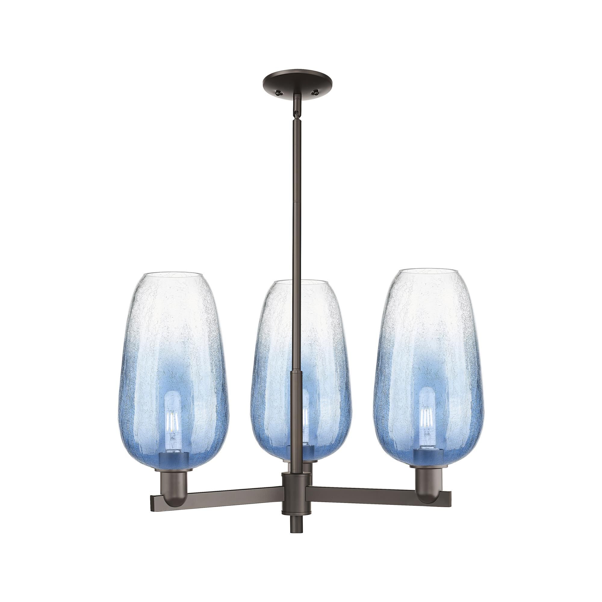 Bruno Marashlian Brookhaven Flute 18 Inch Mini Chandelier by Innovations Lighting