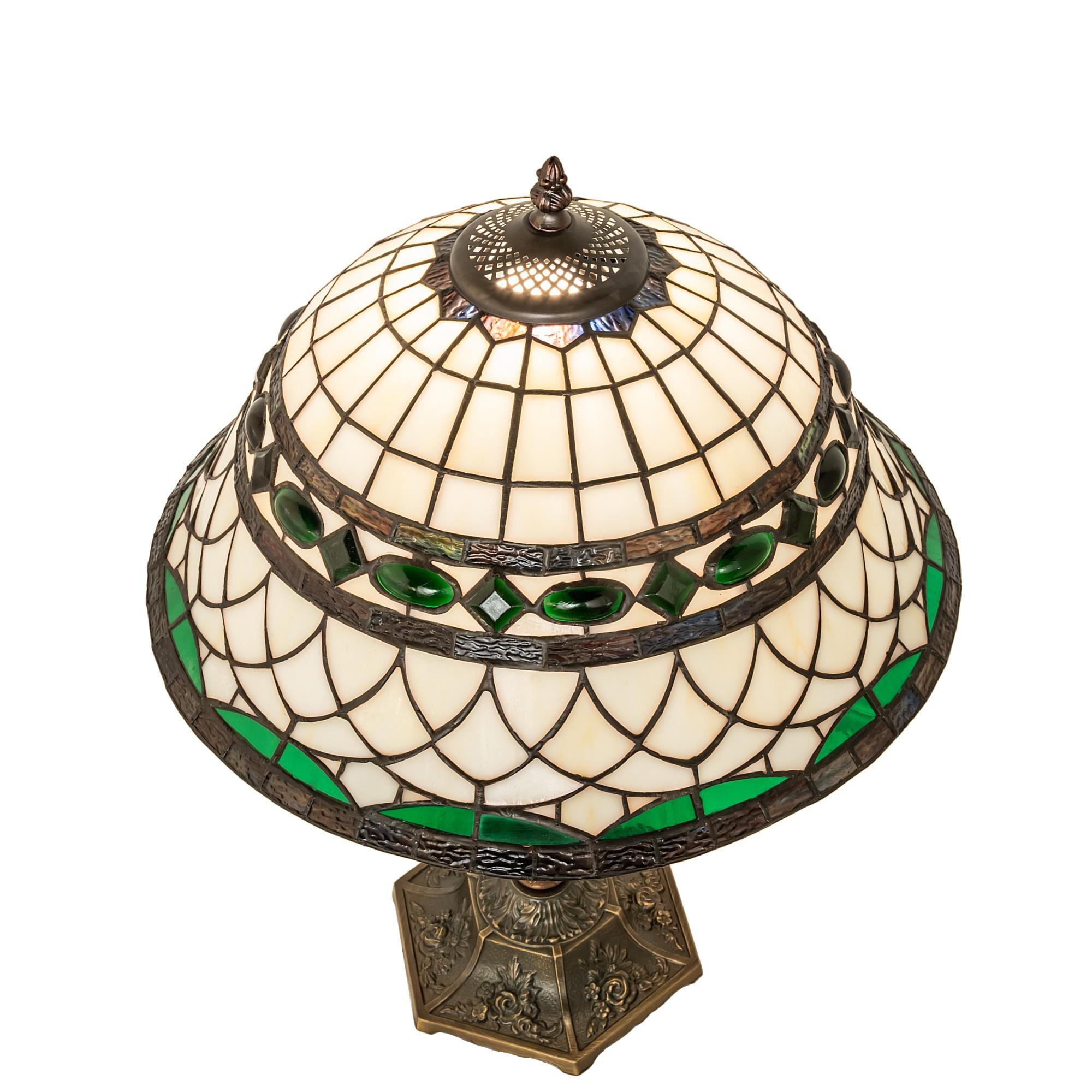 Tiffany Roman 23 Inch Table Lamp by Meyda Lighting