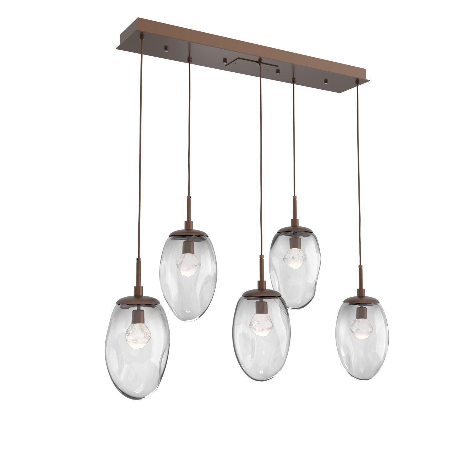 Meteo 42 Inch 5 Light LED Multi Light Pendant by Hammerton Studio