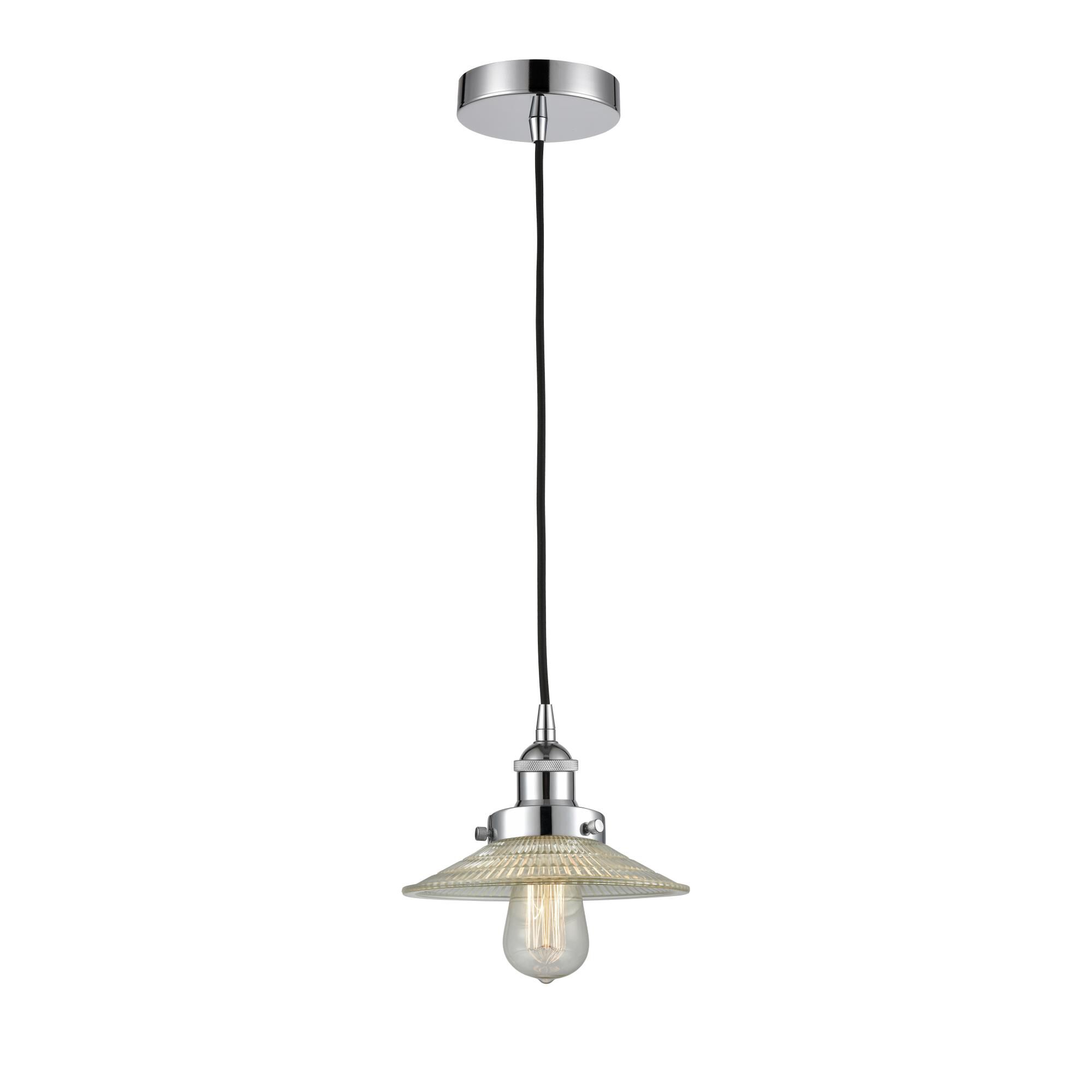 Bruno Marashlian Halophane 9 Inch Mini Pendant by Innovations Lighting