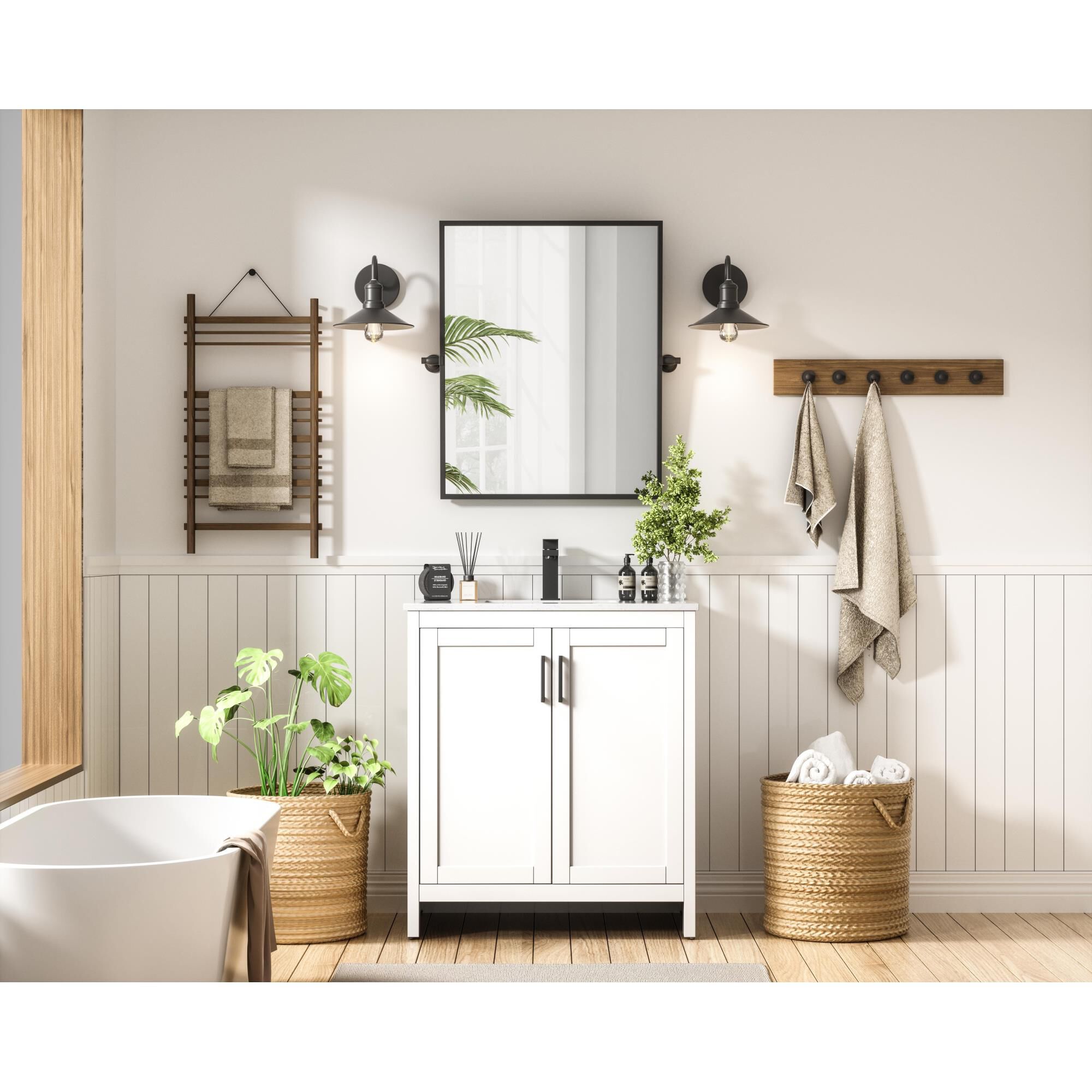 Finnley 30 Inch Bath Vanity by Elegant Dcor