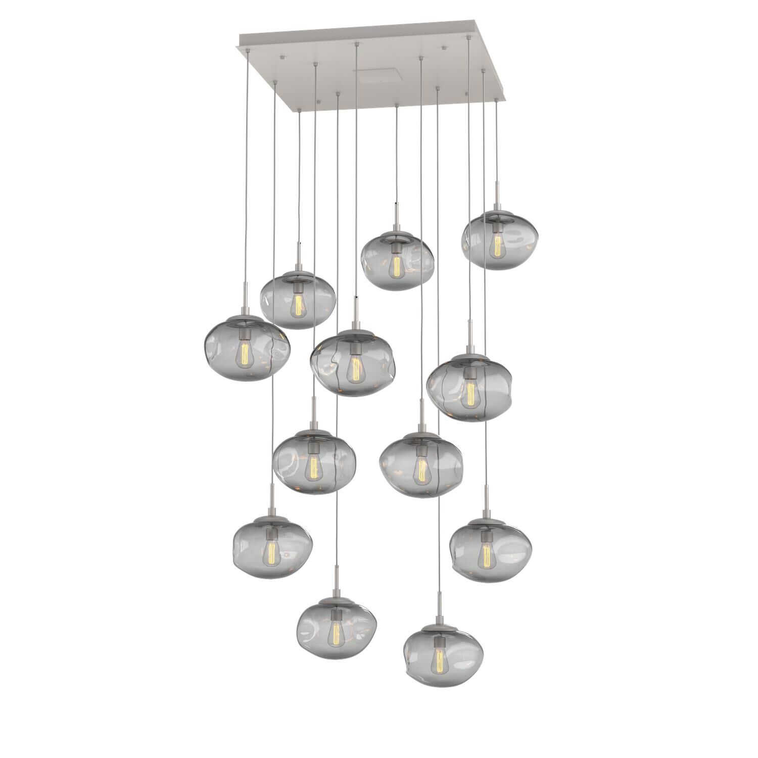 Levi Wilson Nebula 38 Inch 12 Light Multi Light Pendant by Hammerton Studio