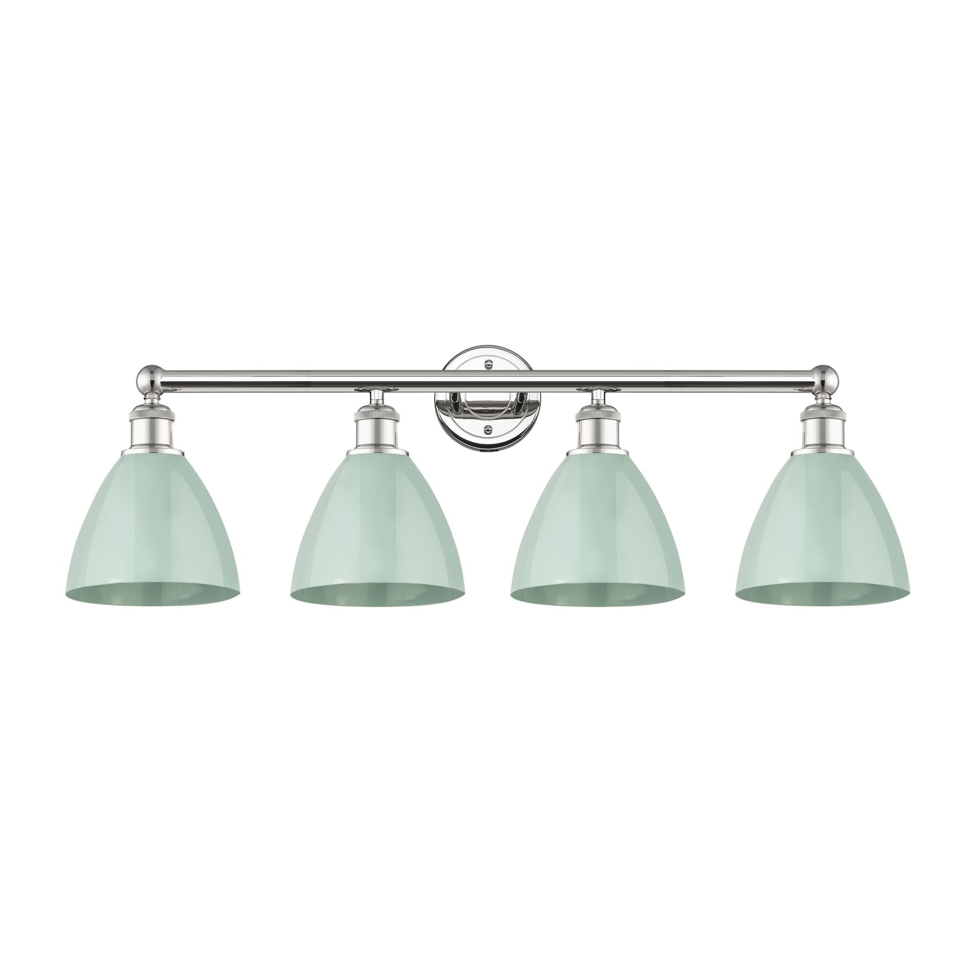 Bruno Marashlian Plymouth Dome 34 Inch 4 Light Bath Vanity Light by Innovations Lighting