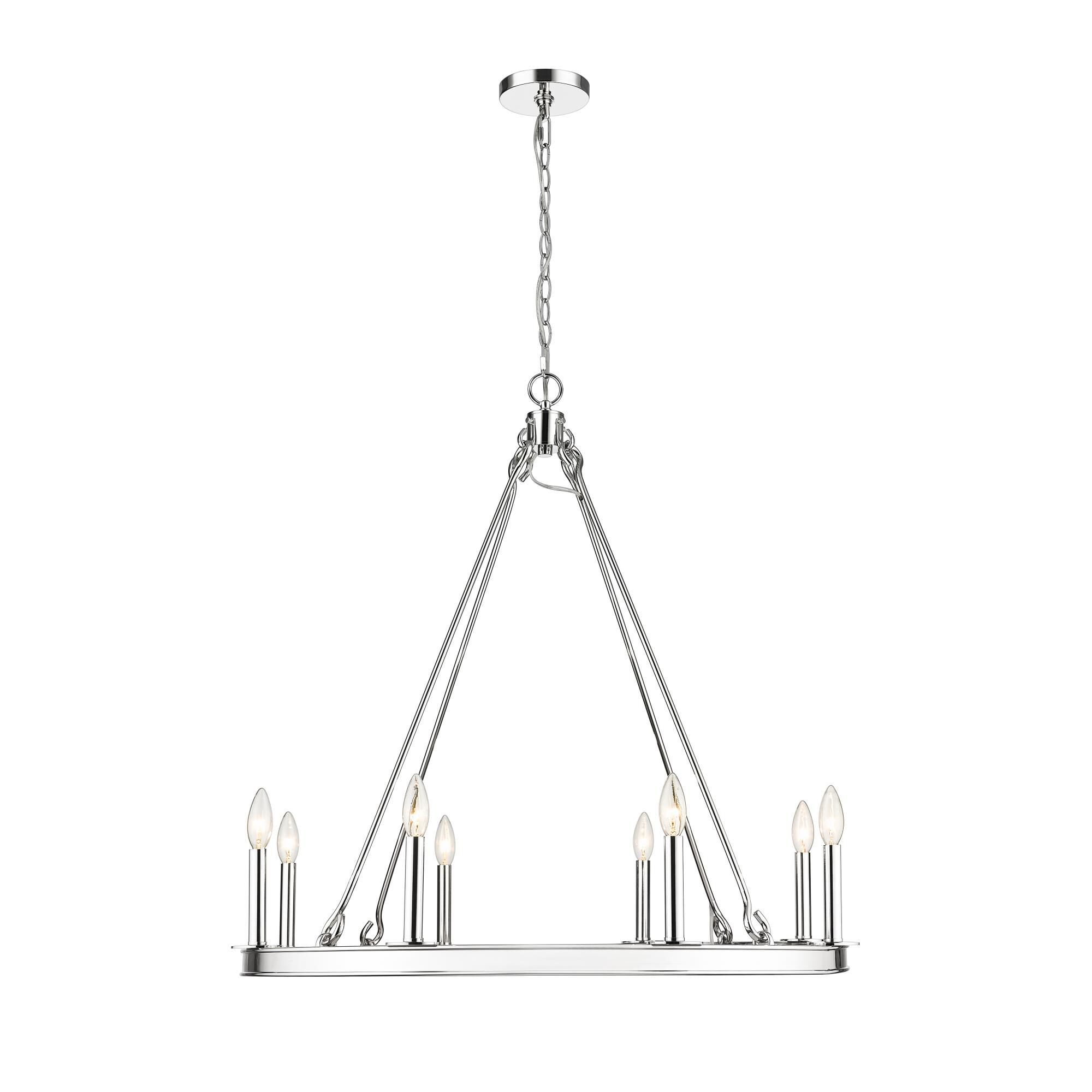 Barclay 33 Inch 8 Light Chandelier by Z-Lite
