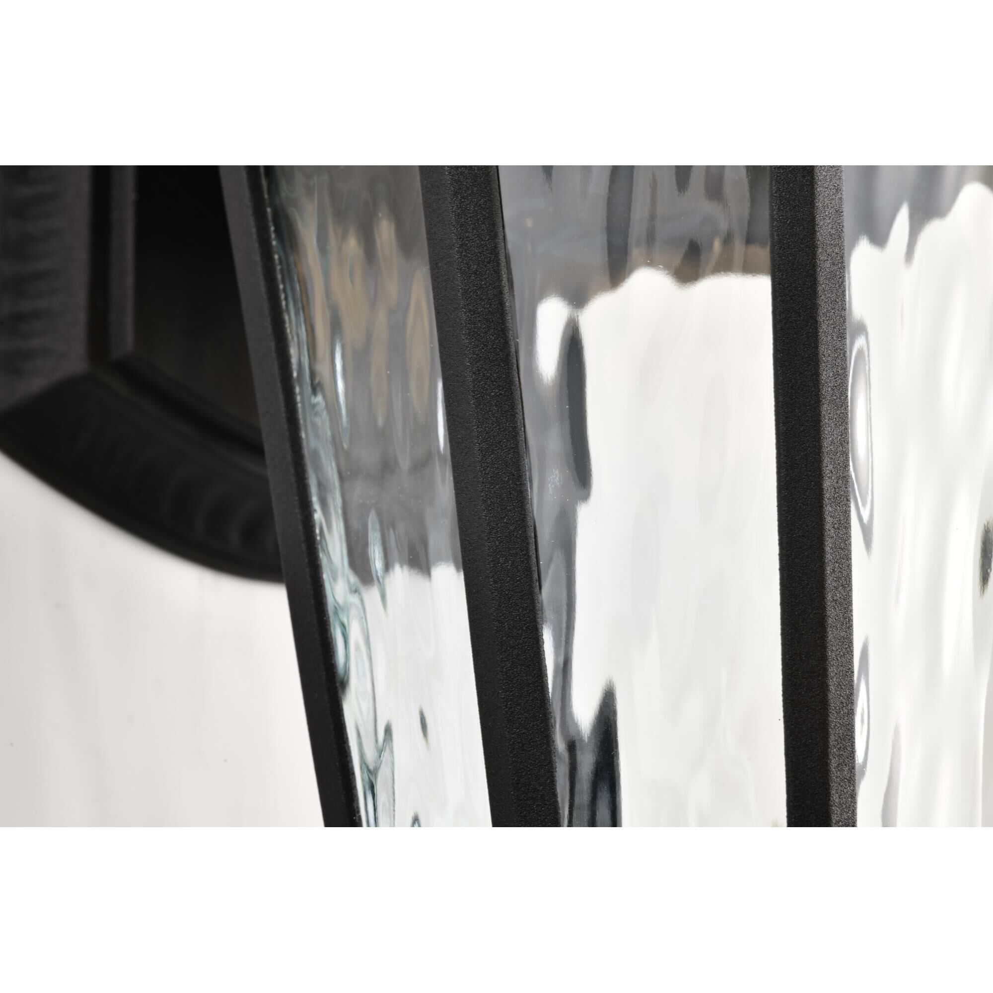 Shown in Matte Black finish and Clear Water glass