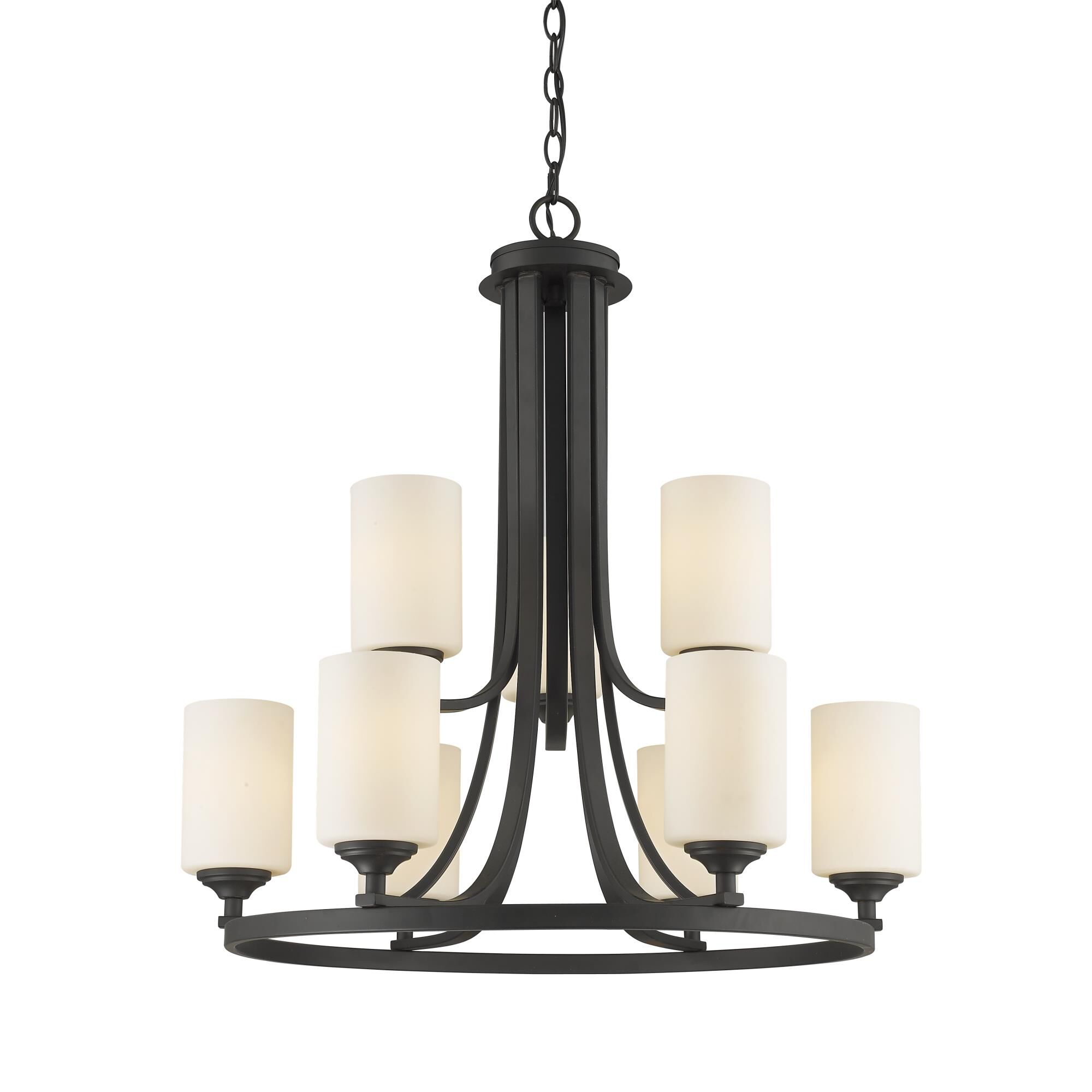 Bordeaux 26 Inch 9 Light Chandelier by Z-Lite