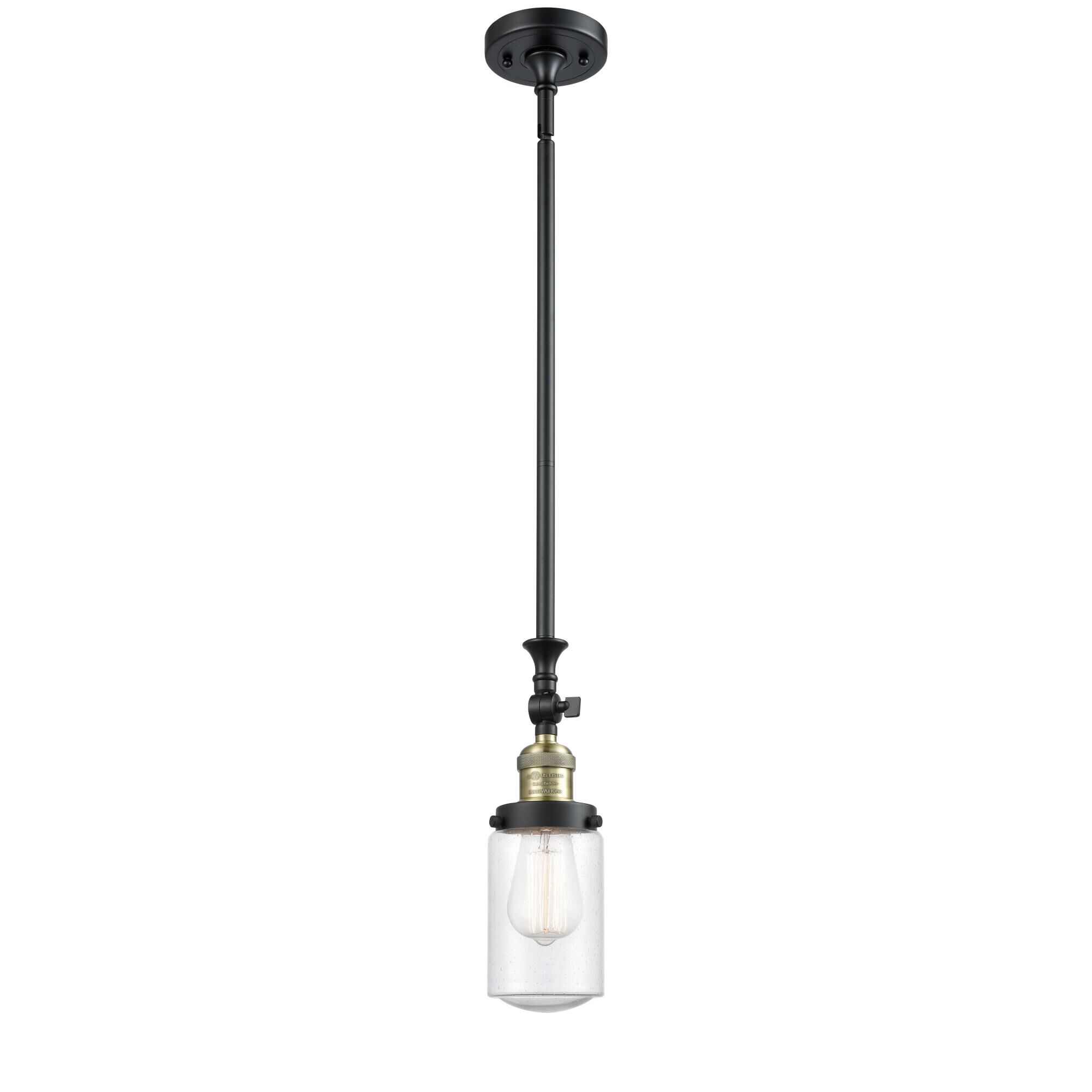 Shown in Black Antique Brass finish and Schoolhouse glass and Glass shade