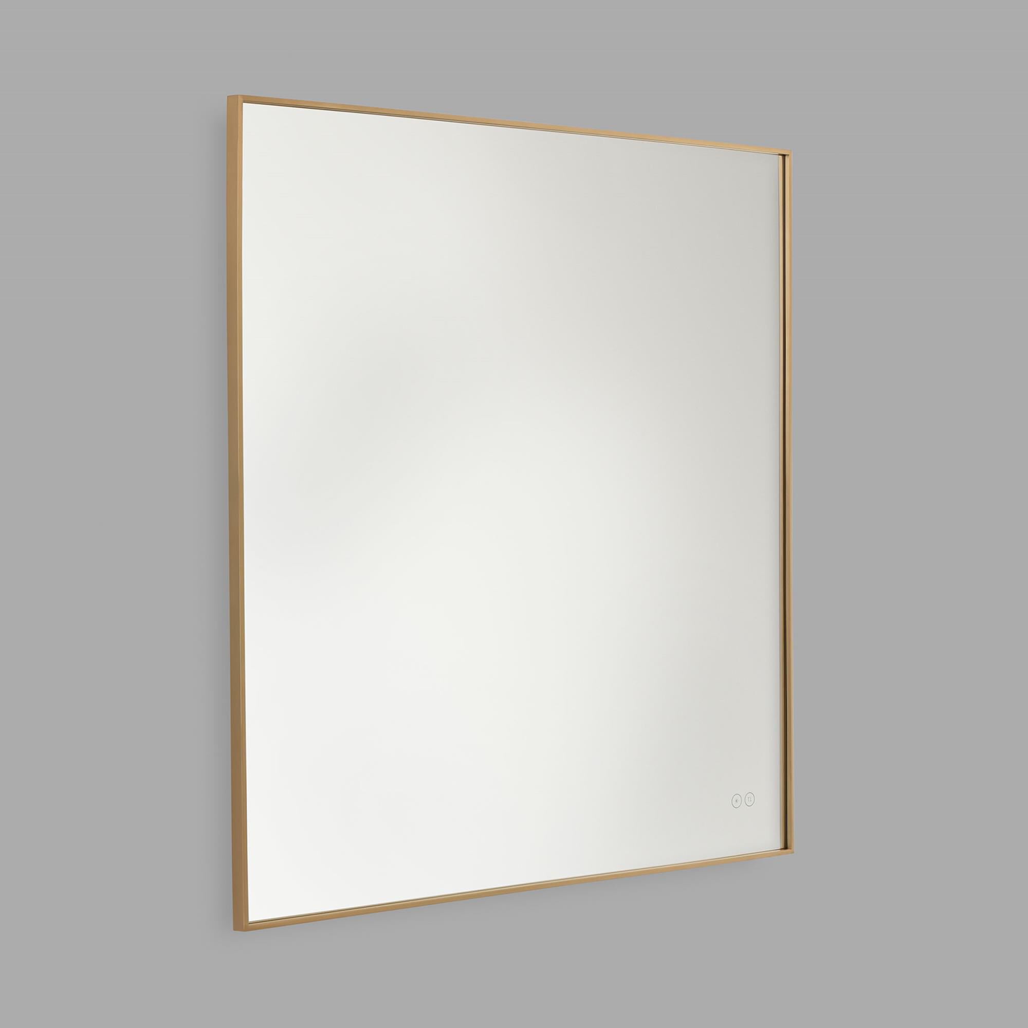 Shown in Satin Brass finish and Mirror Glass shade