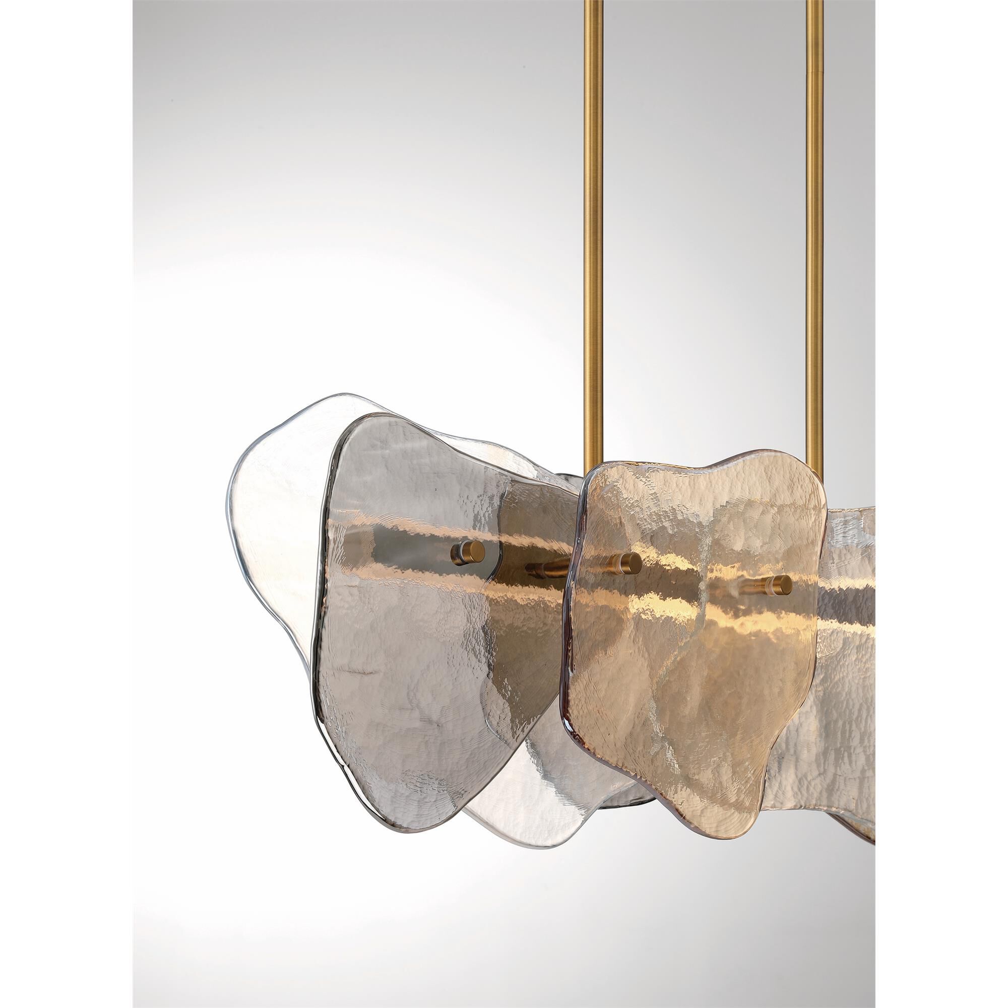 Grotto Small Linear Chandelier,