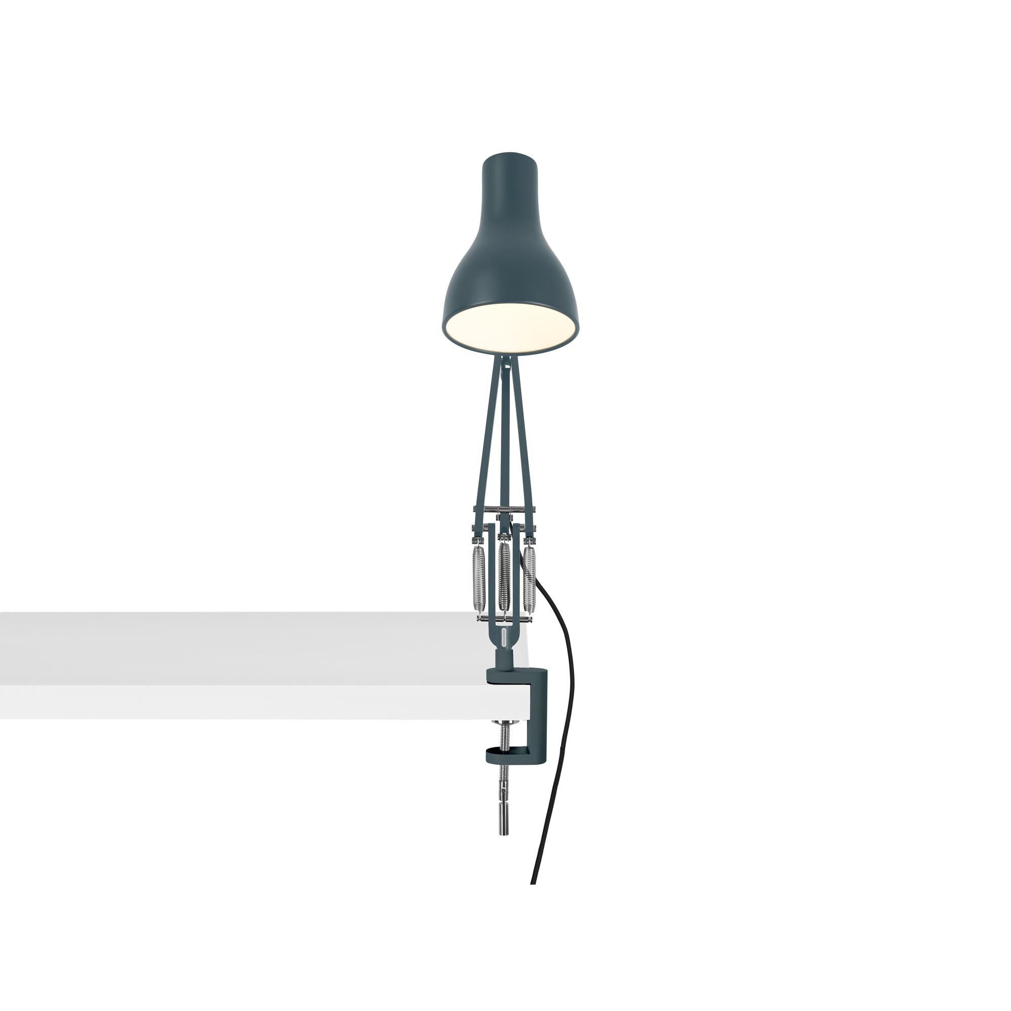 Shown in Slate Grey finish and Aluminum shade