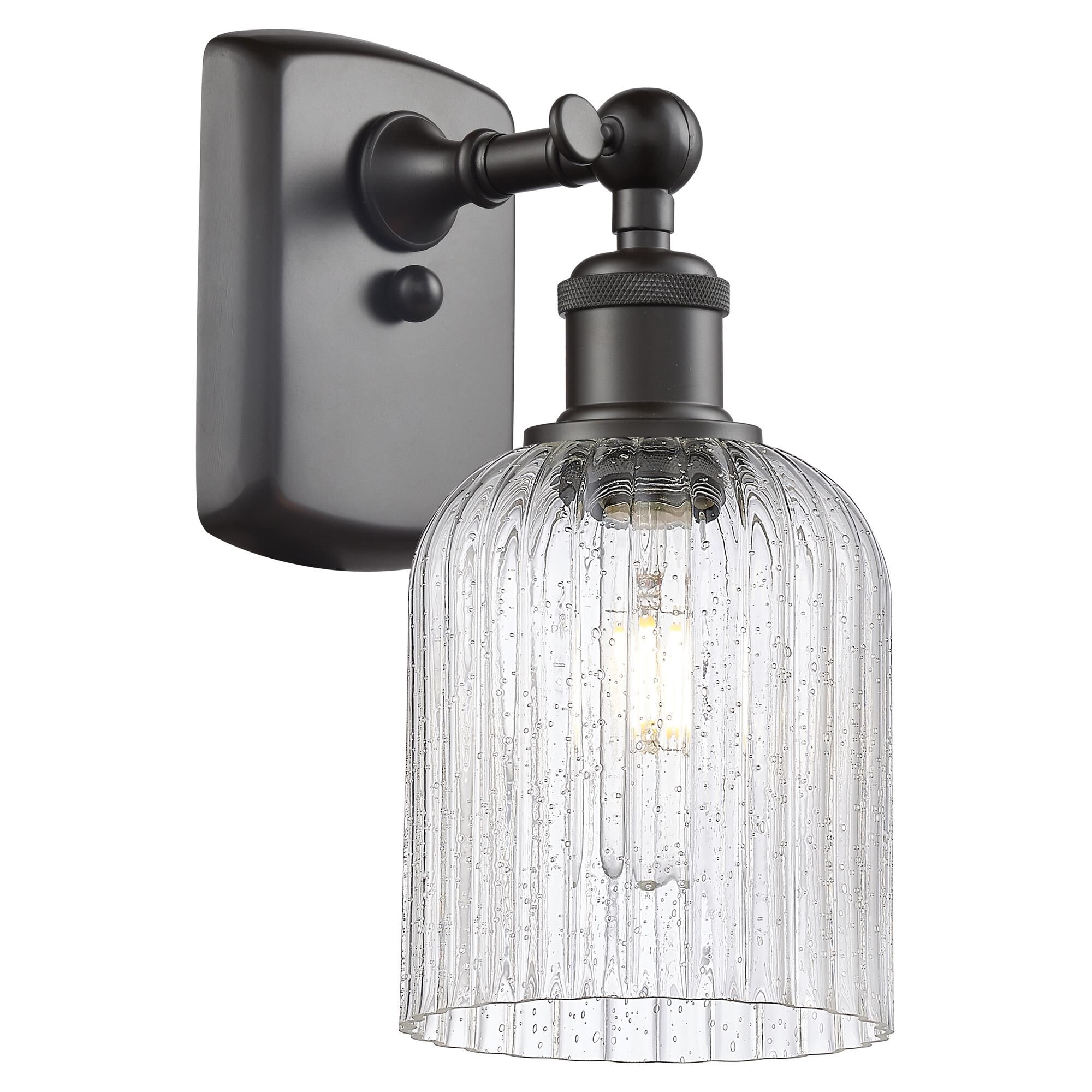 Shown in Oil Rubbed Bronze finish and Seedy shade