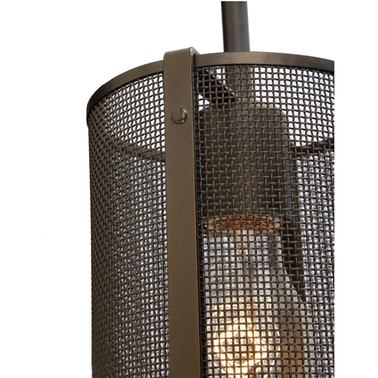 Shown in Flat Bronze finish and No Glass glass