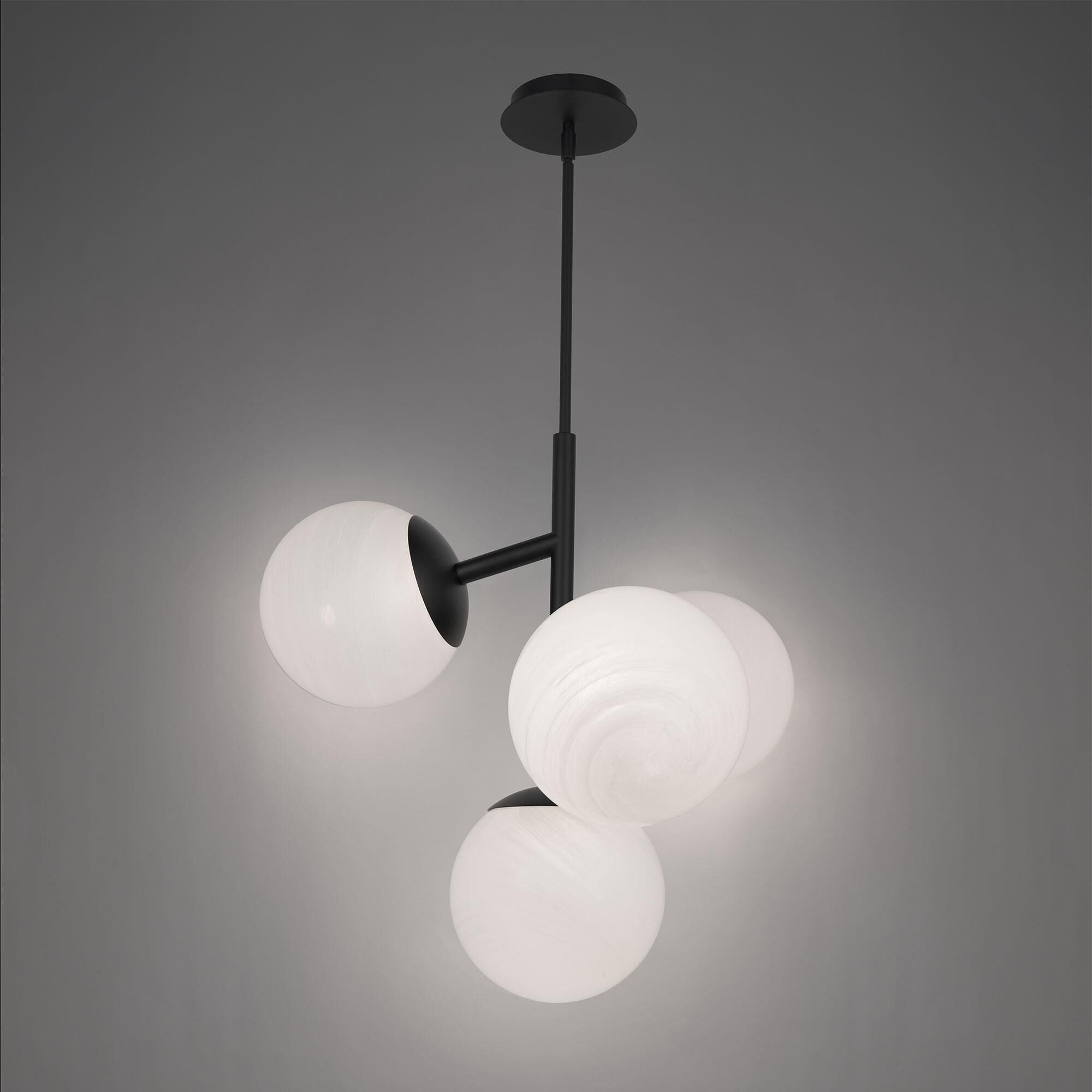 Quatrro 27 Inch Large Pendant by dweLED