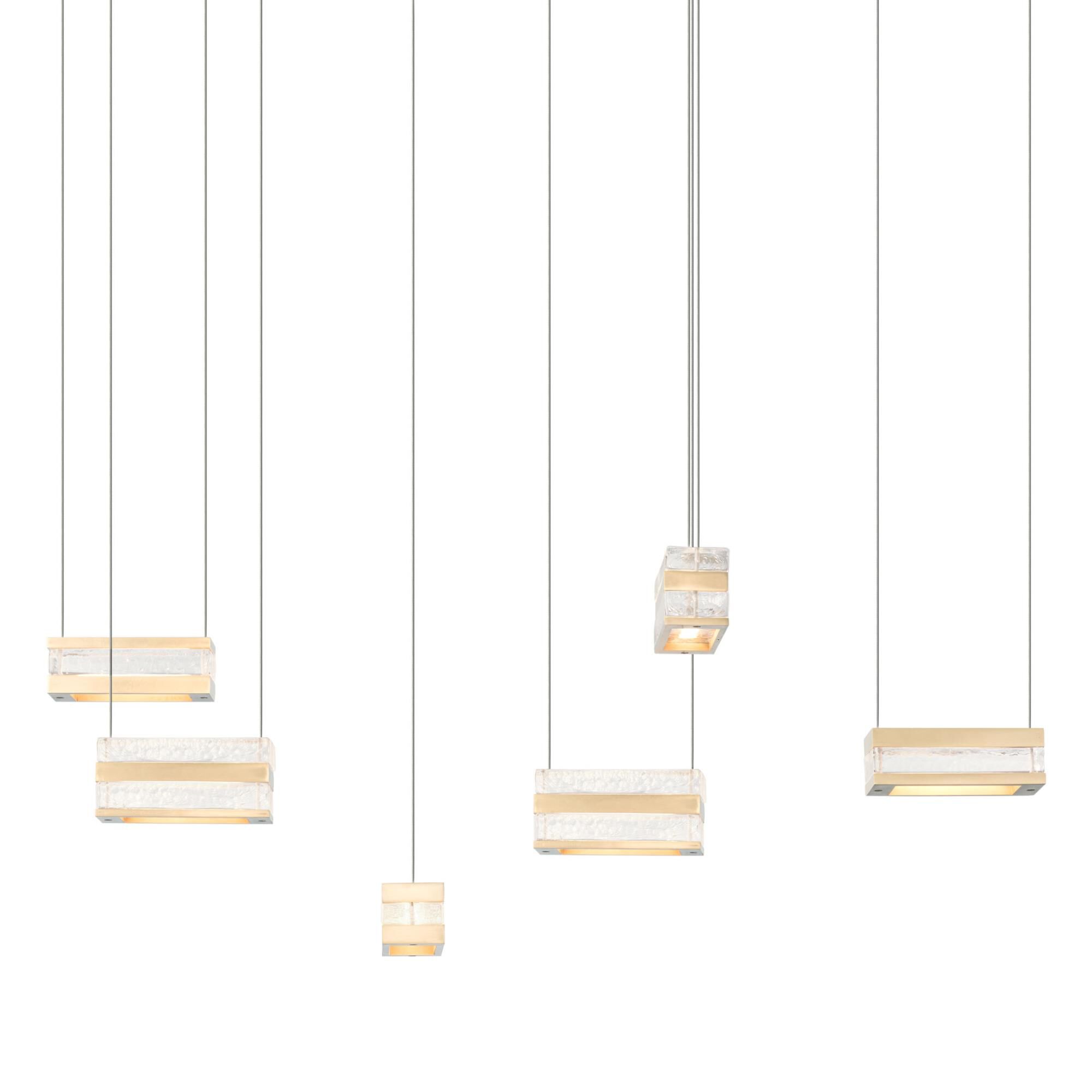 Art + Alchemy 34 Inch Linear Suspension Light by Hubbardton Forge