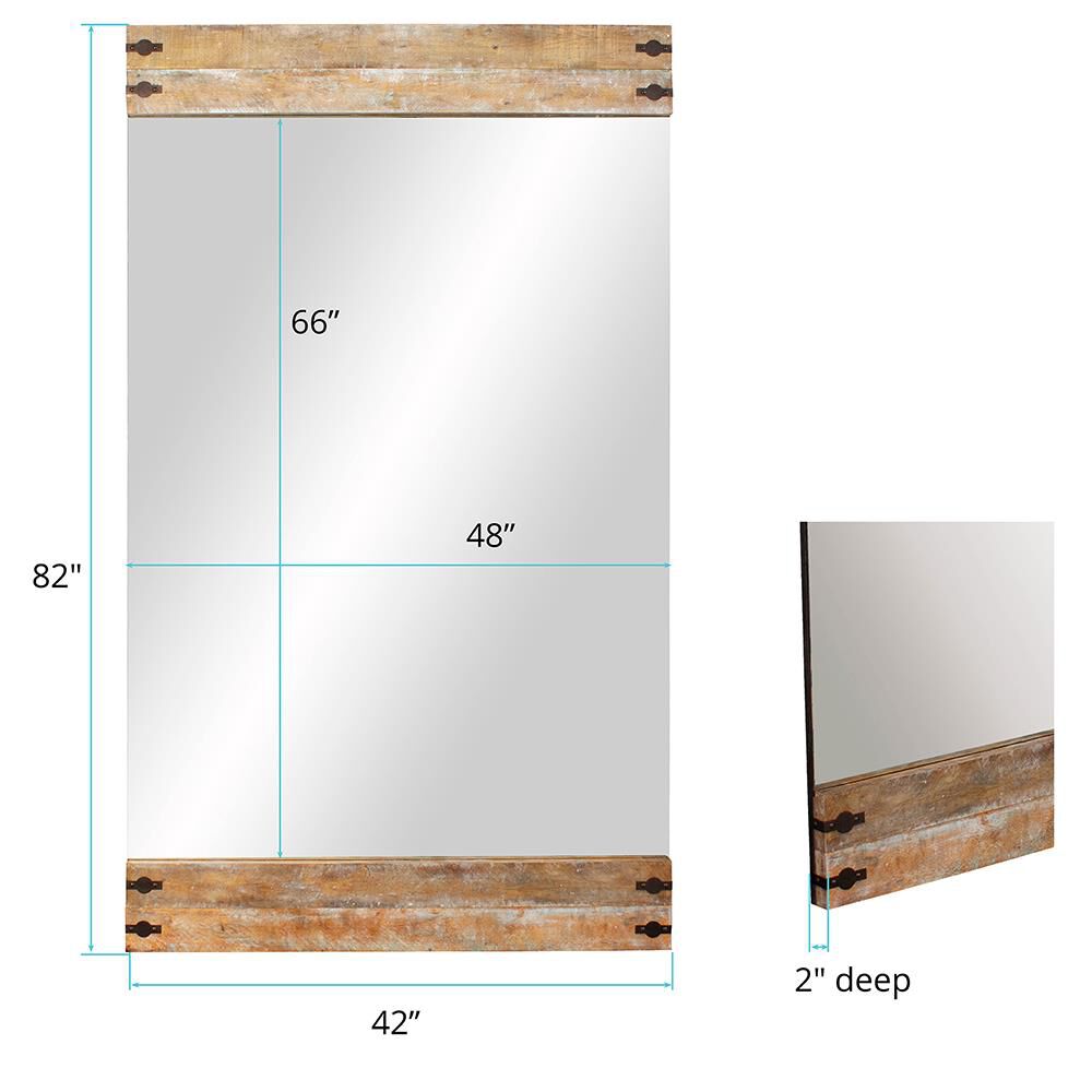 Garrett Floor Mirror by Howard Elliott Collection