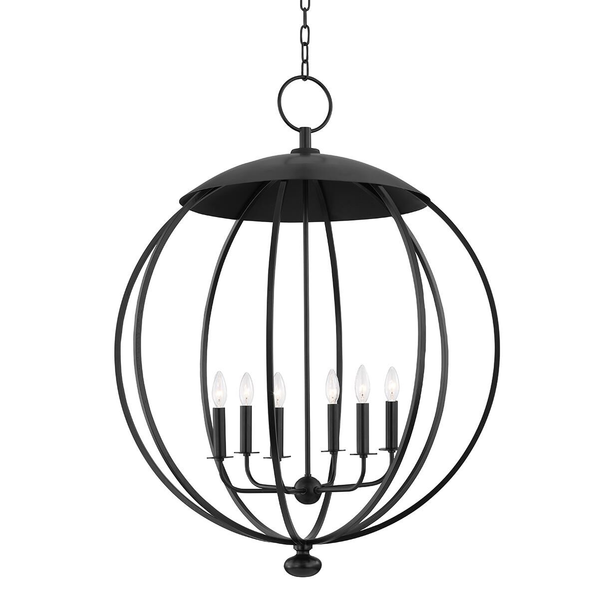 Wesley 32 Inch Cage Pendant by Hudson Valley Lighting