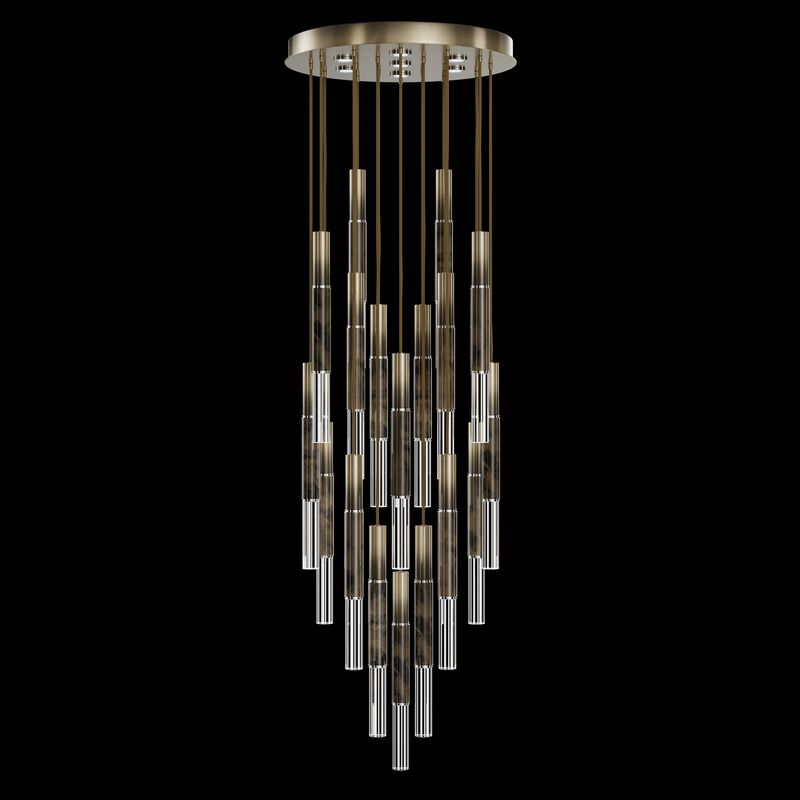 Antonia Antonia 31 Inch Multi Light Pendant by Fine Art Handcrafted Lighting