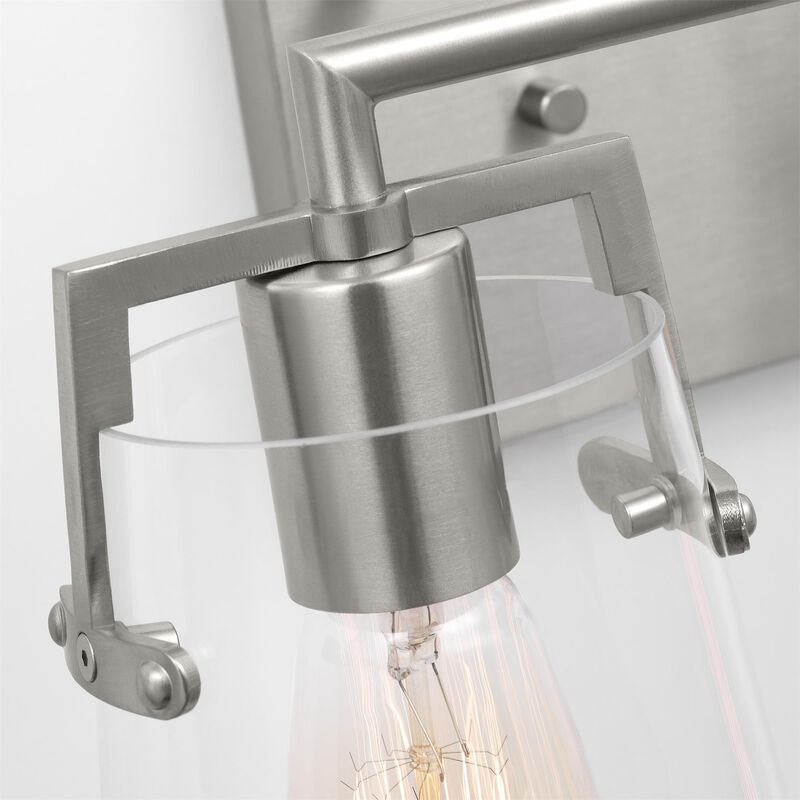 Drew & Jonathan Crofton 15 Inch 2 Light Bath Vanity Light by Visual Comfort Studio