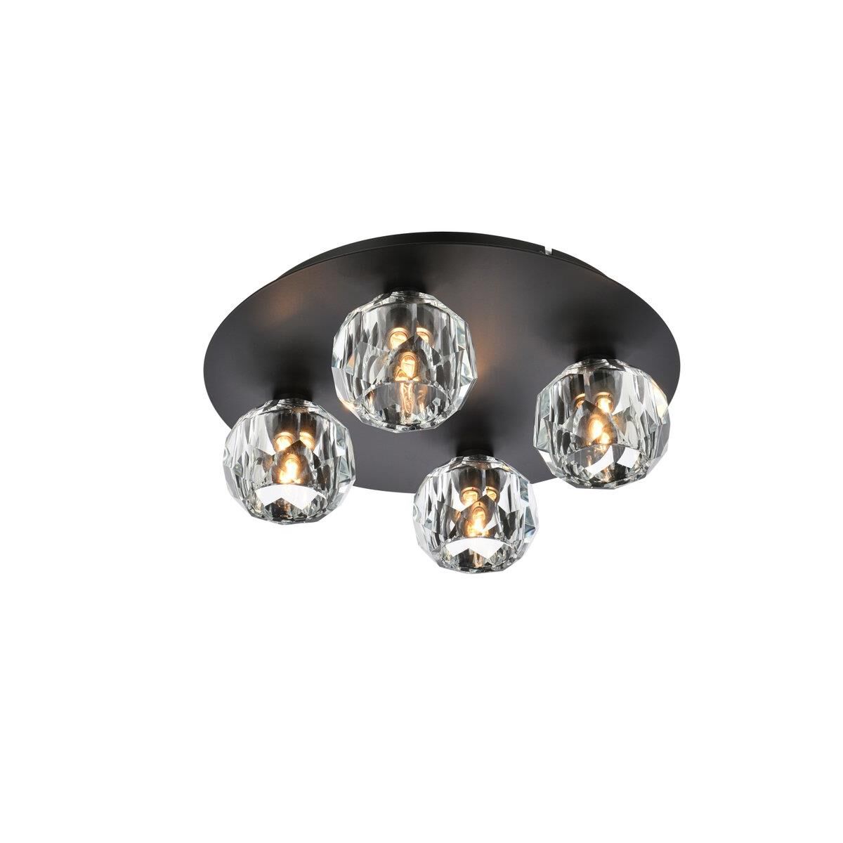 Graham 14 Inch 4 Light LED Flush Mount by Elegant Lighting