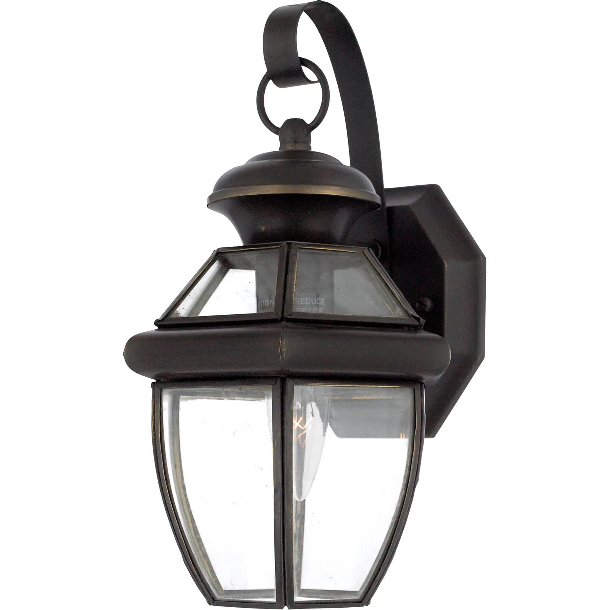 Quoizel Newbury 11 Inch Tall Outdoor Wall Light