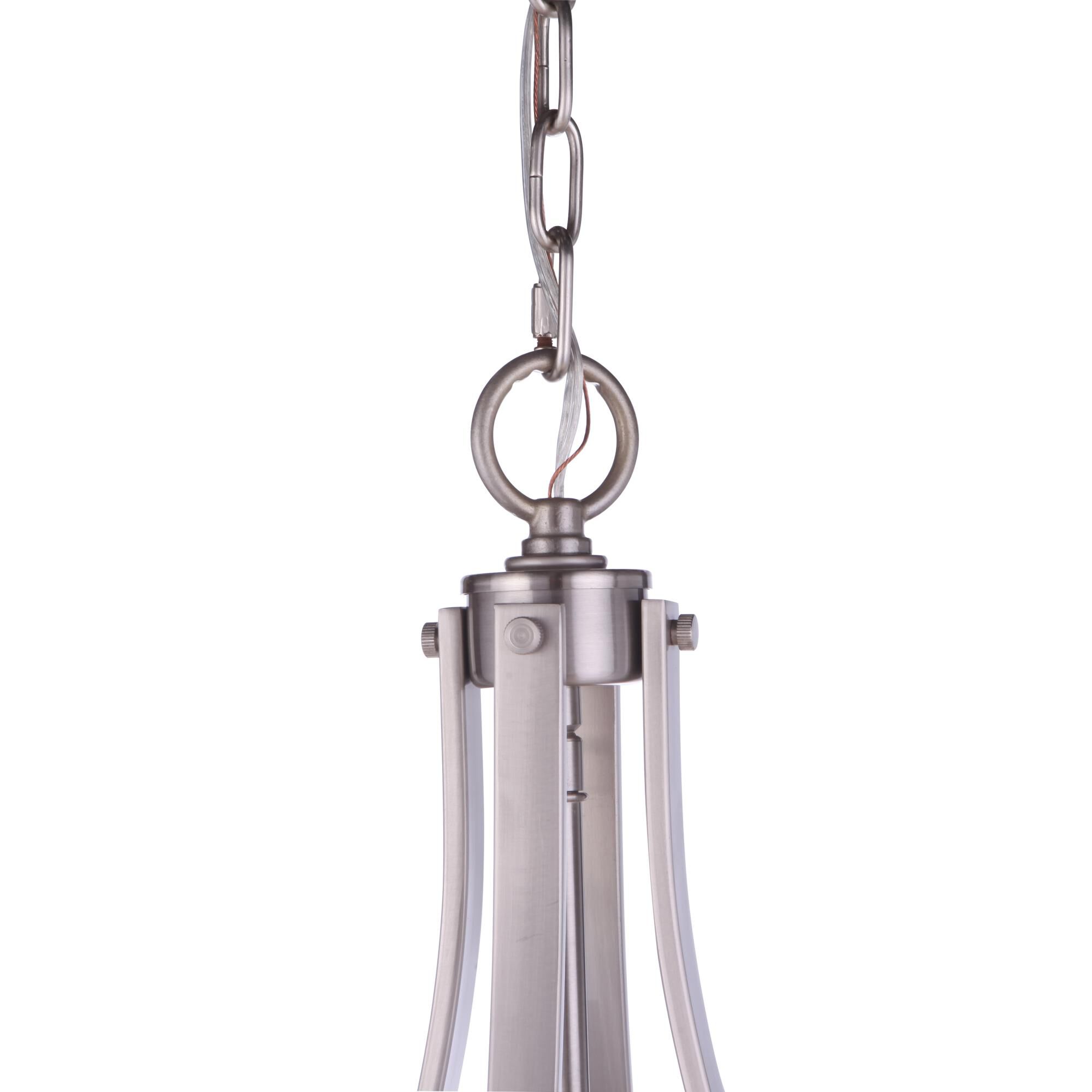 Shown in Brushed Polished Nickel finish