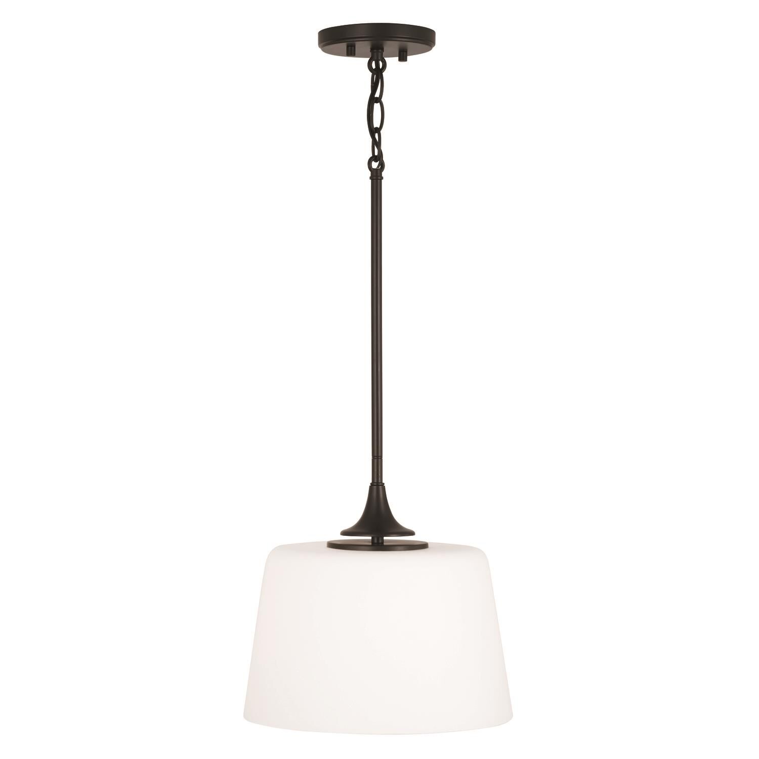 Presley 11 Inch 1 Light Semi Flush Mount by Homeplace by Capital Lighting Fixture Company