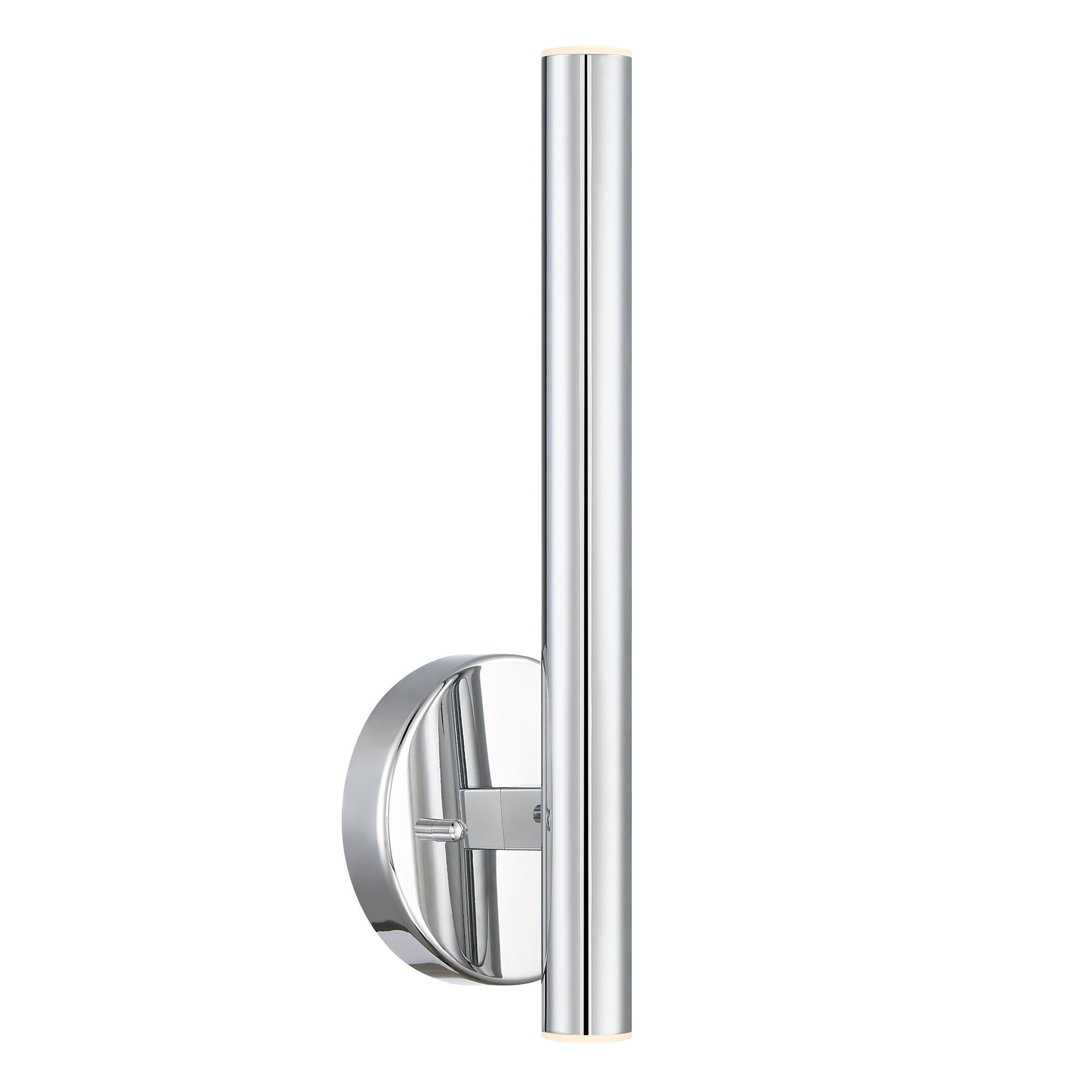 Shown in Chrome finish and Steel glass and Steel shade