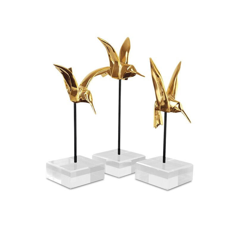 Gold Sculpture by Currey and Company
