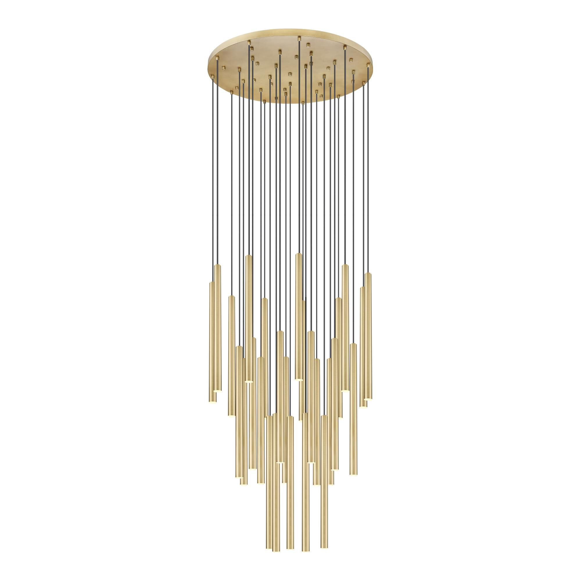 Shown in Modern Gold finish and Modern Gold glass and Modern Gold shade