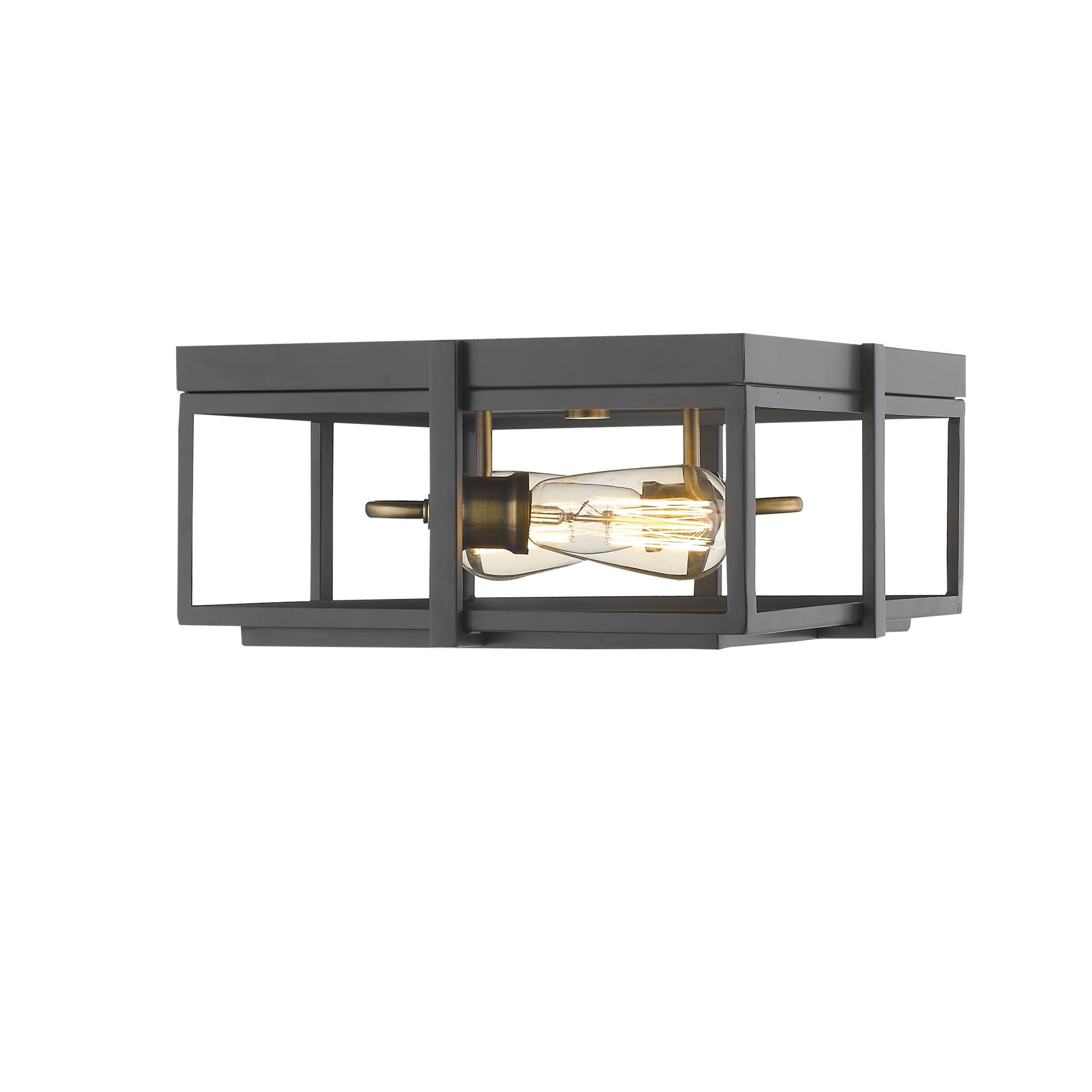 Halcyon 13 Inch 2 Light Flush Mount by Z-Lite