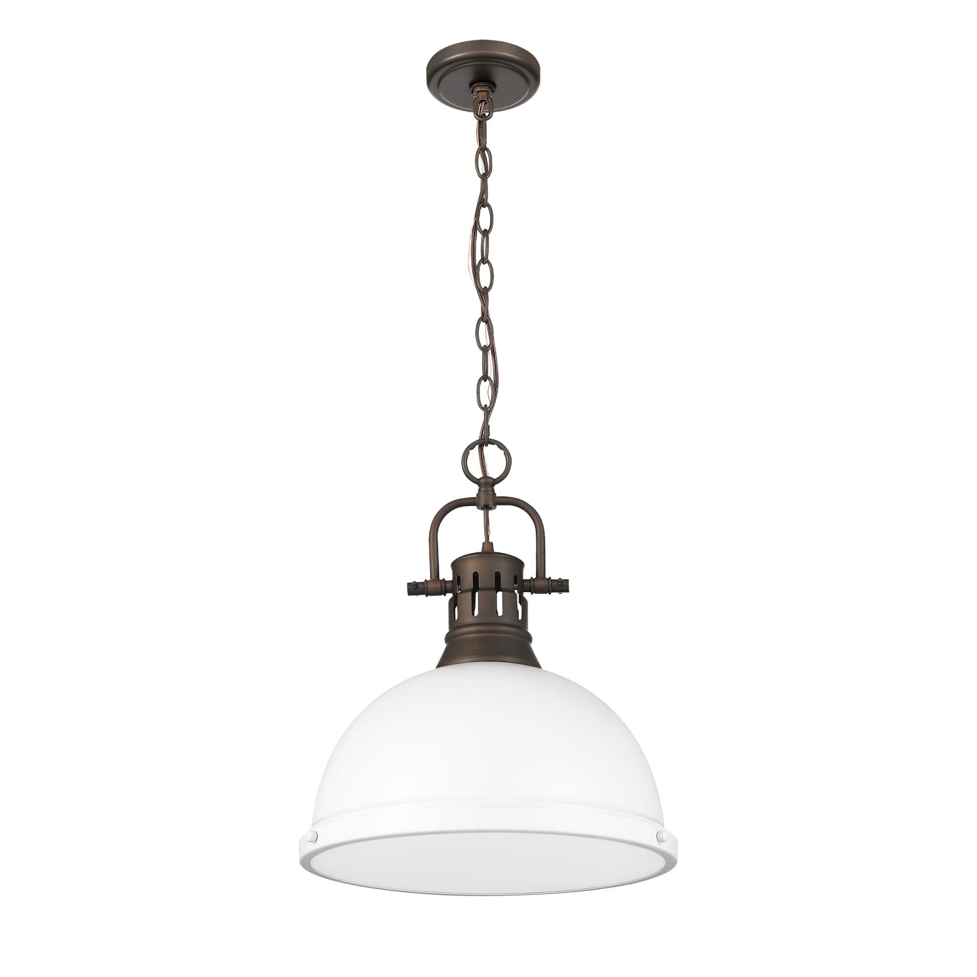 Duncan 14 Inch Large Pendant by Golden Lighting
