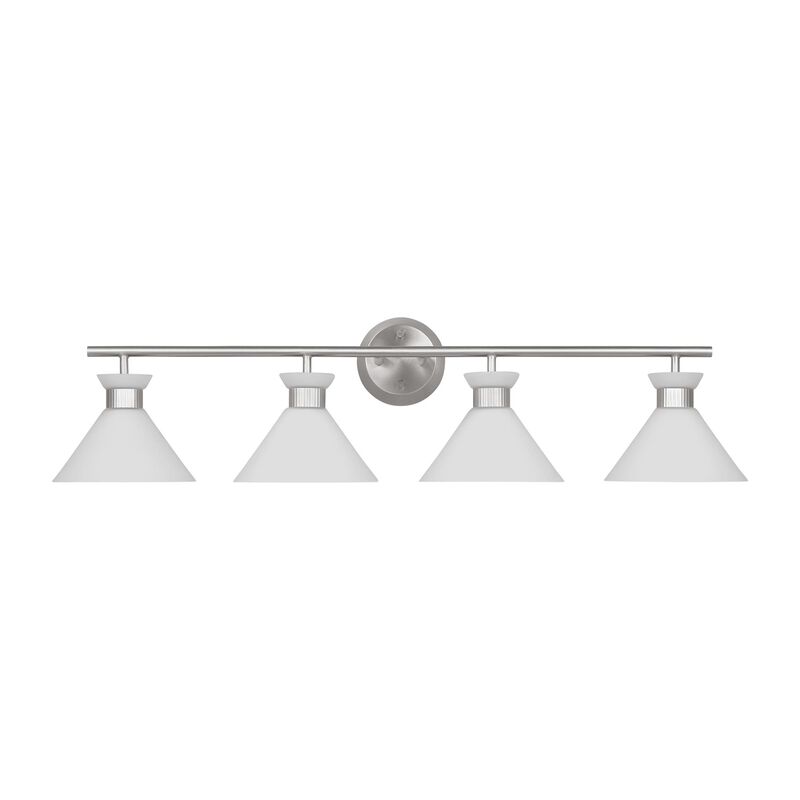 Drew & Jonathan Belcarra 36 Inch 4 Light Bath Vanity Light by Visual Comfort Studio Collection