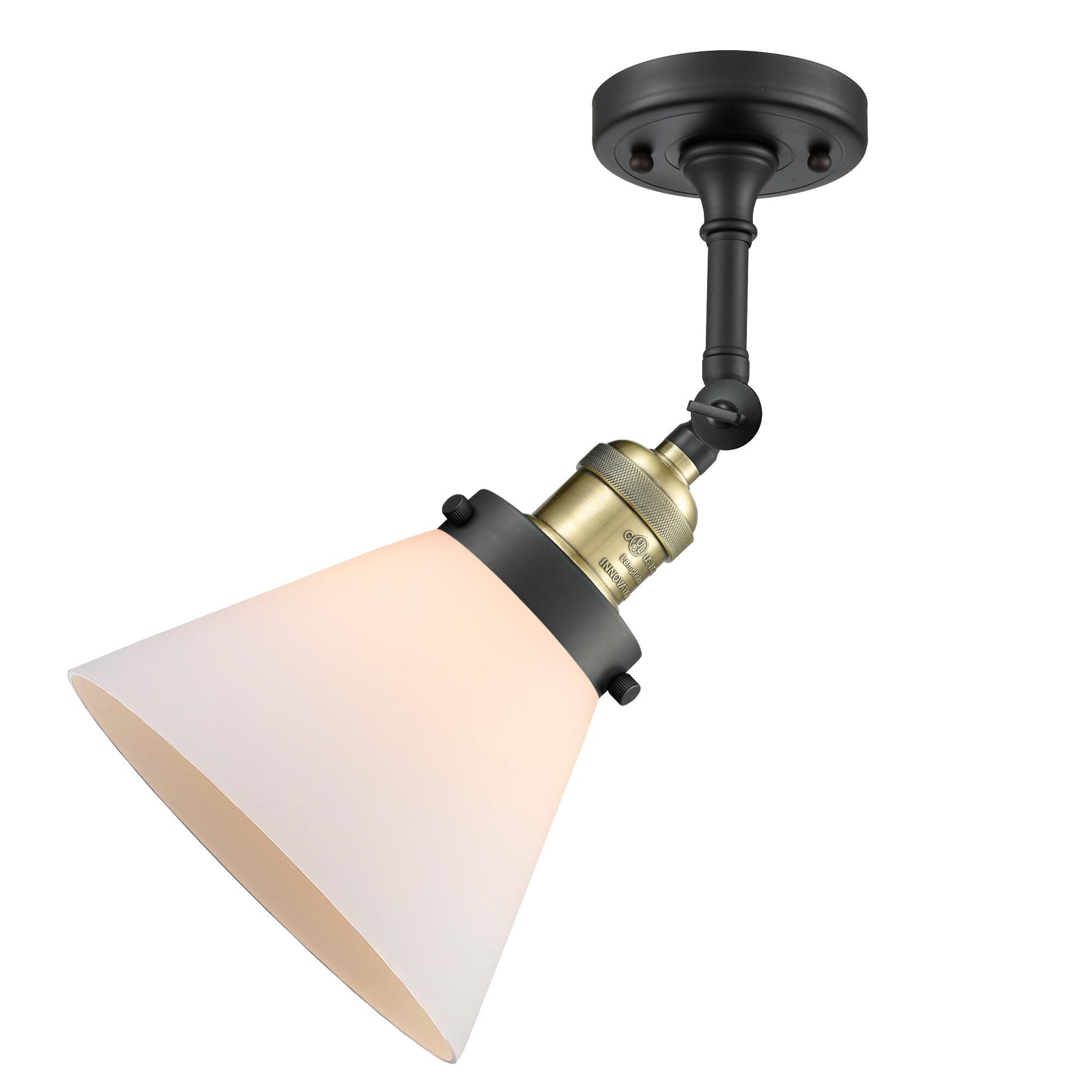 Bruno Marashlian Large Cone 10 Inch Wall Sconce by Innovations Lighting