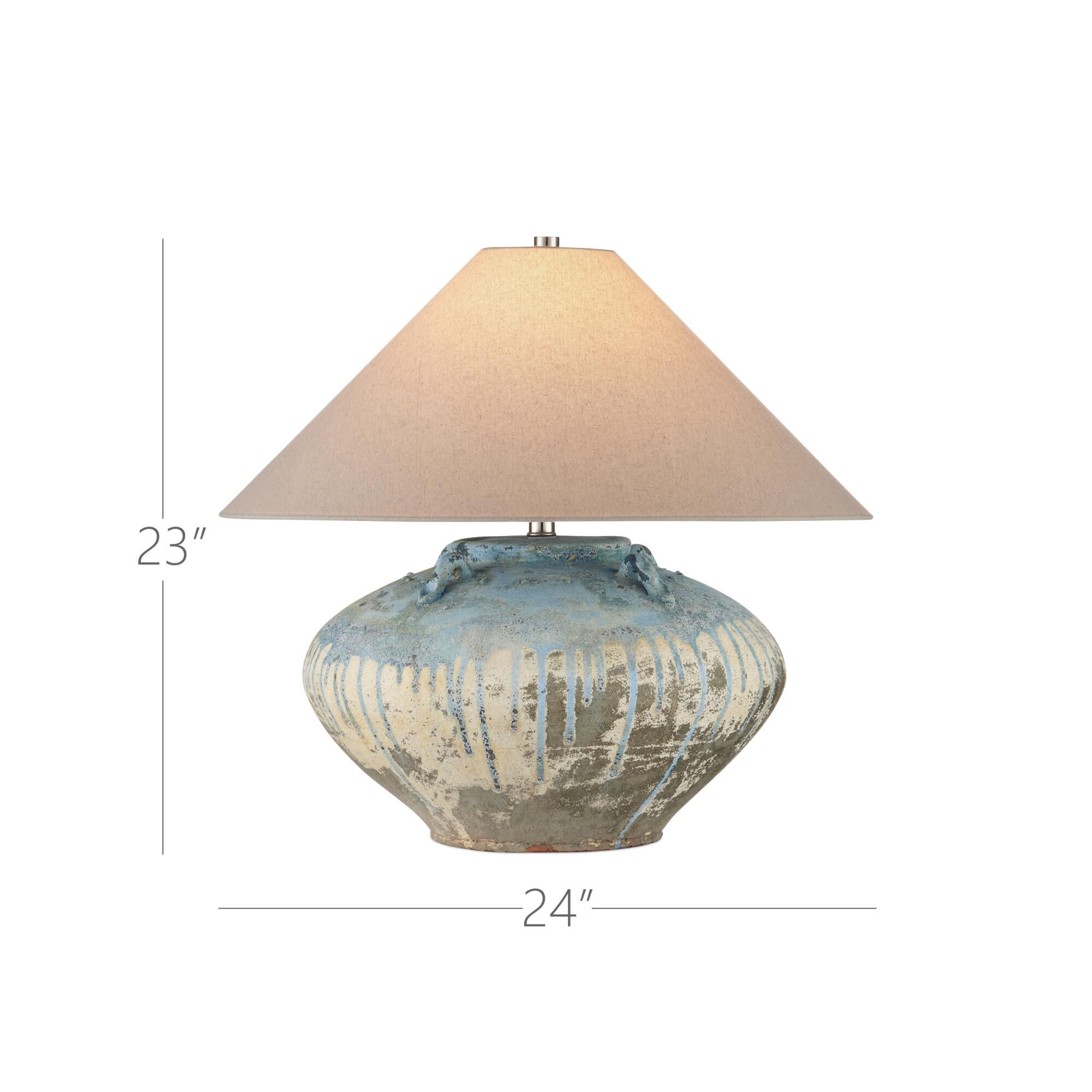 Catania 23 Inch Table Lamp by Currey and Company