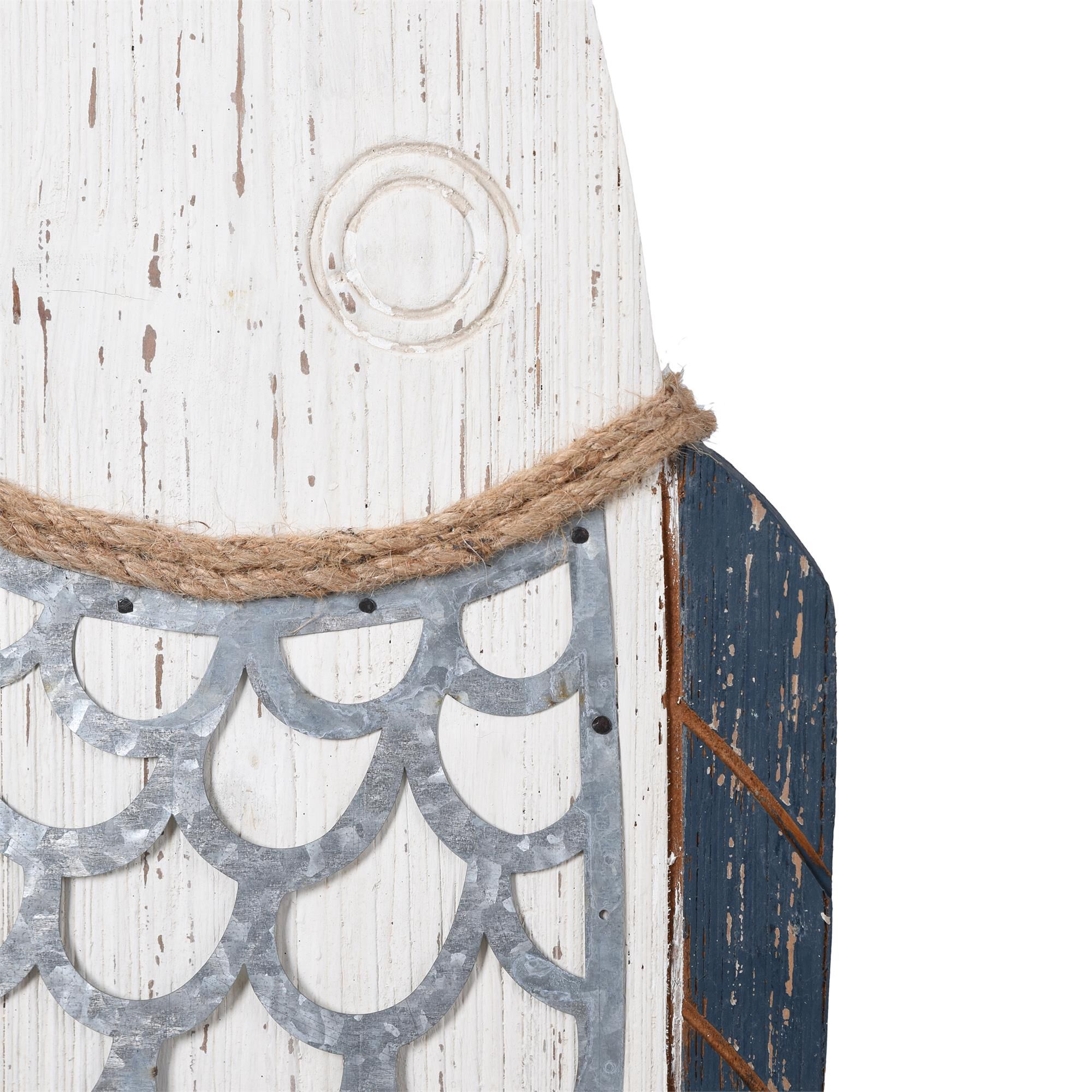 Shown in Dark Blue, White finish