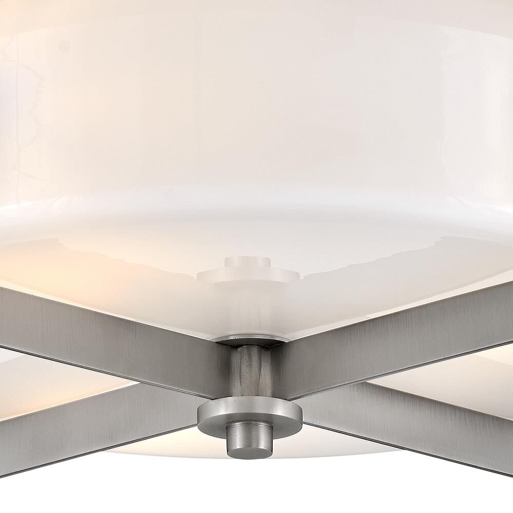 Baxley 15 Inch 3 Light LED Semi Flush Mount by Hinkley Lighting